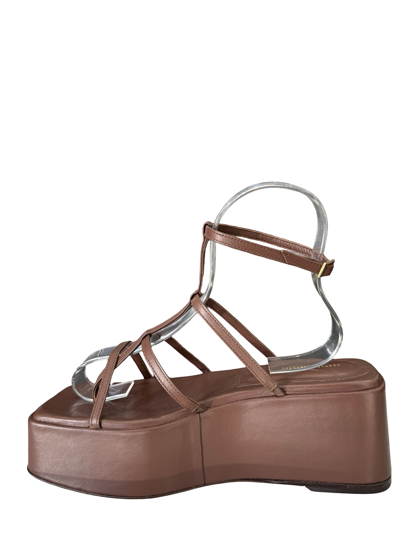 Scanlan & Theodore Brown Sandals 40 WB