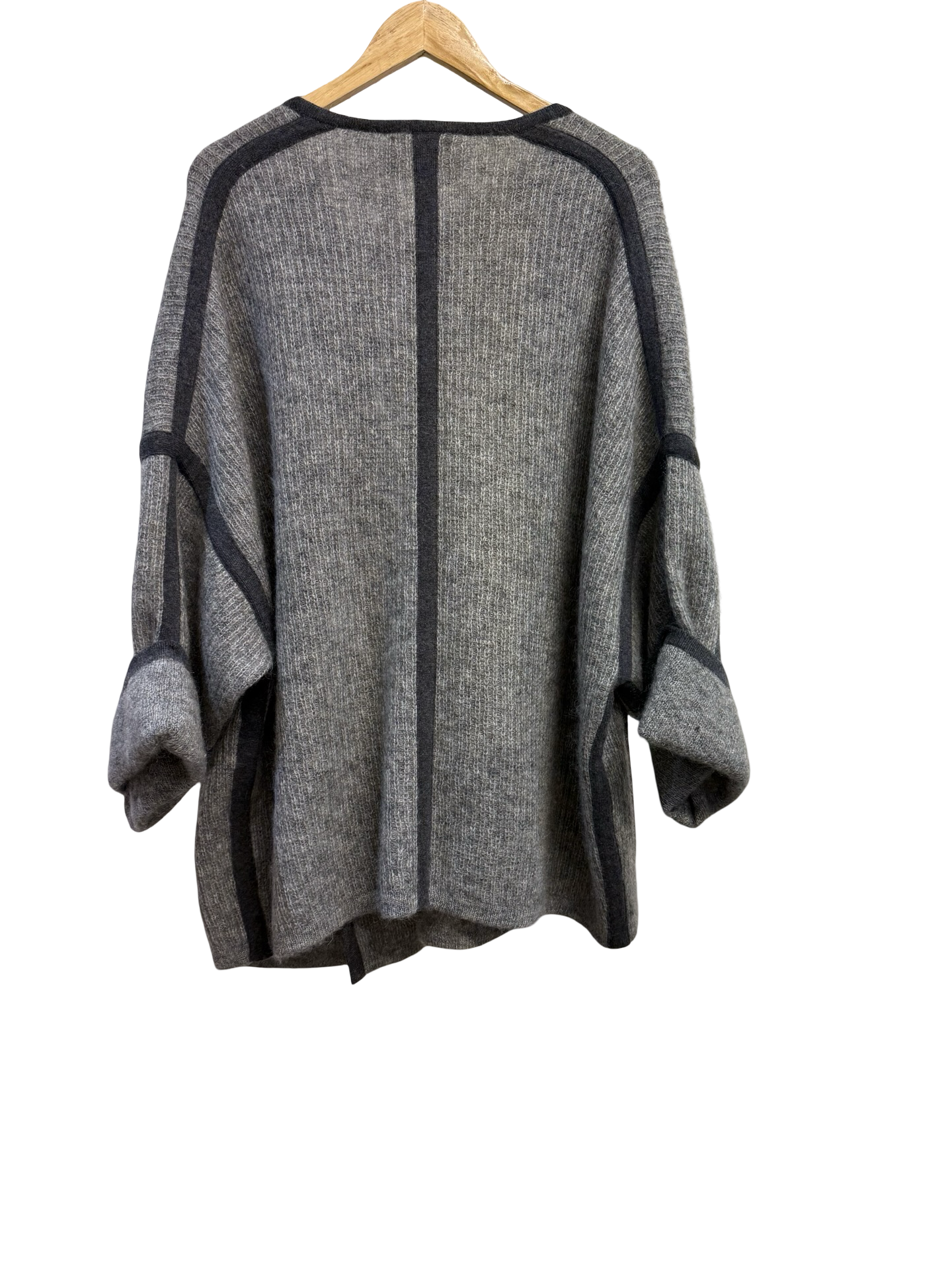 Chloe Grey Oversized Cardigan S