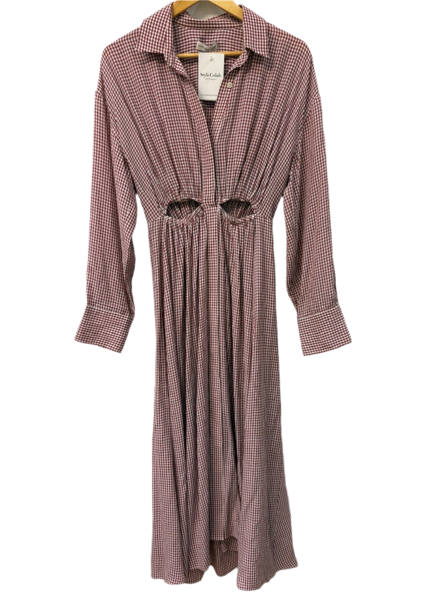 Scanlan Theodore Red Check Dress 10