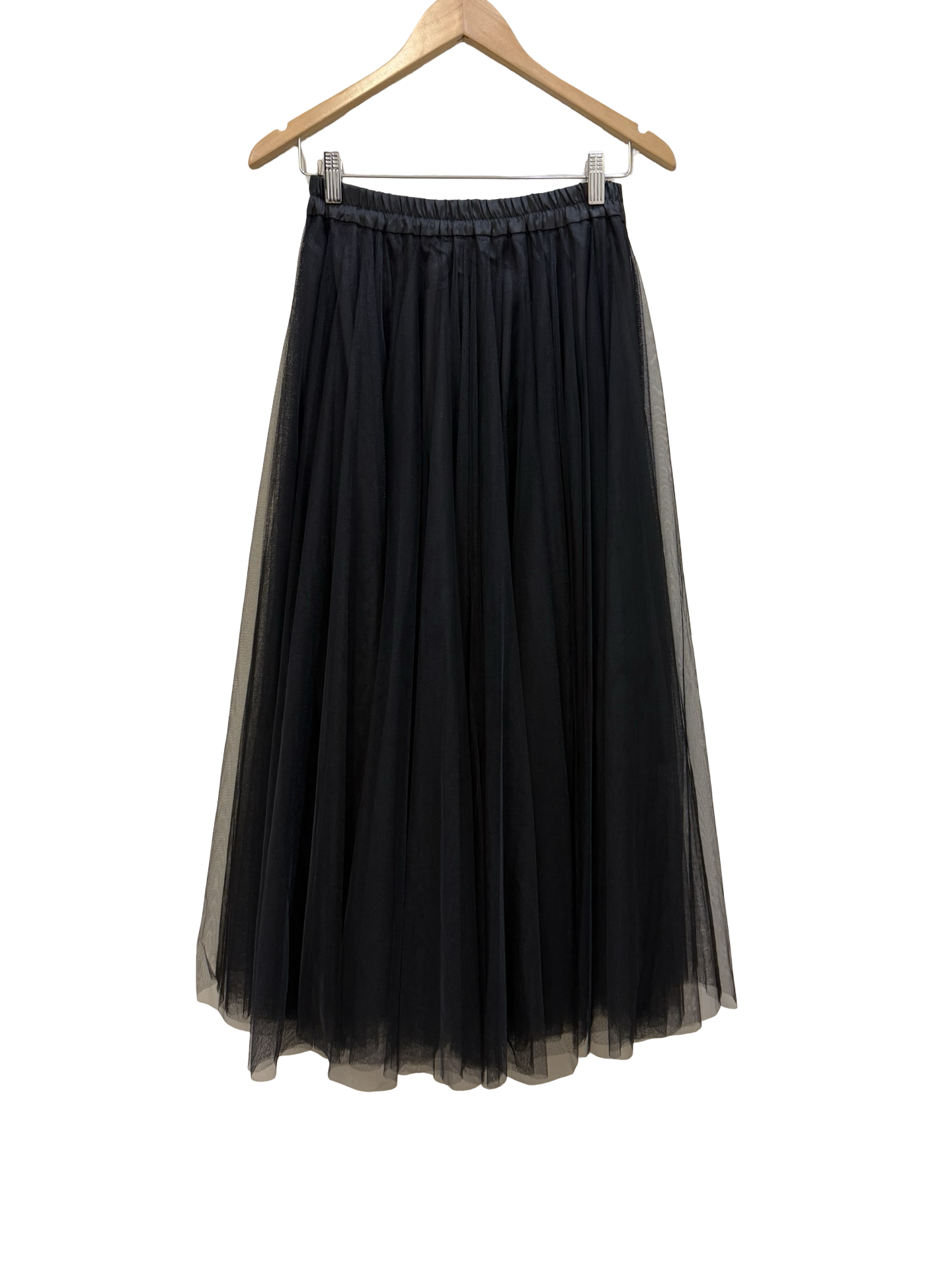 Choklate Black Tulle Skirt S