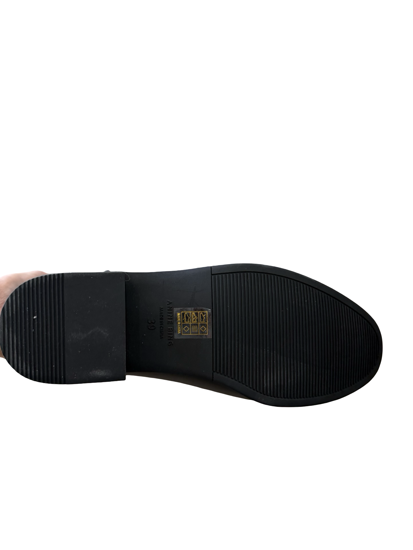 Anine Bing Black Gumboots 39 WB
