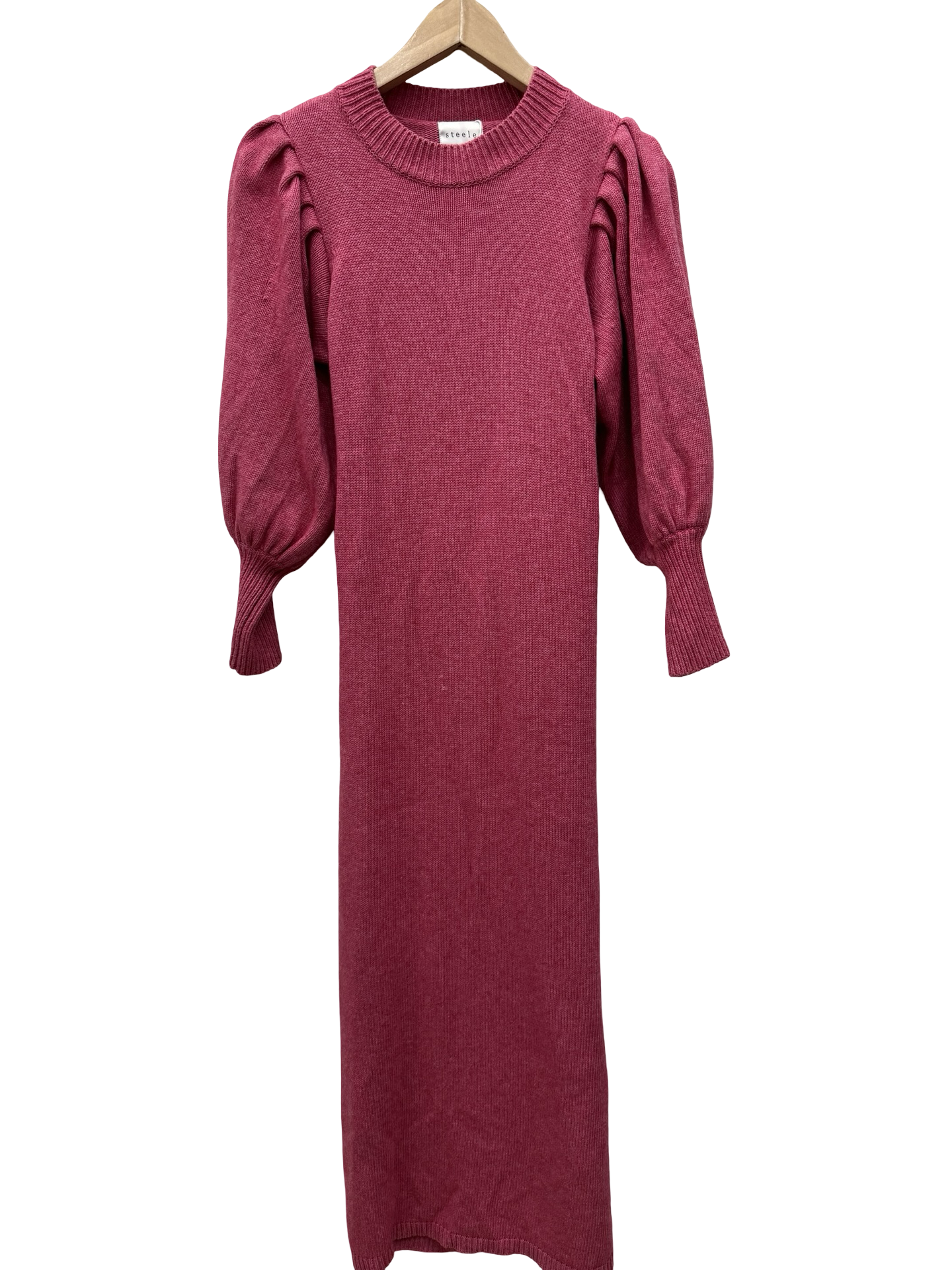 Steele Pink Knit Dress S