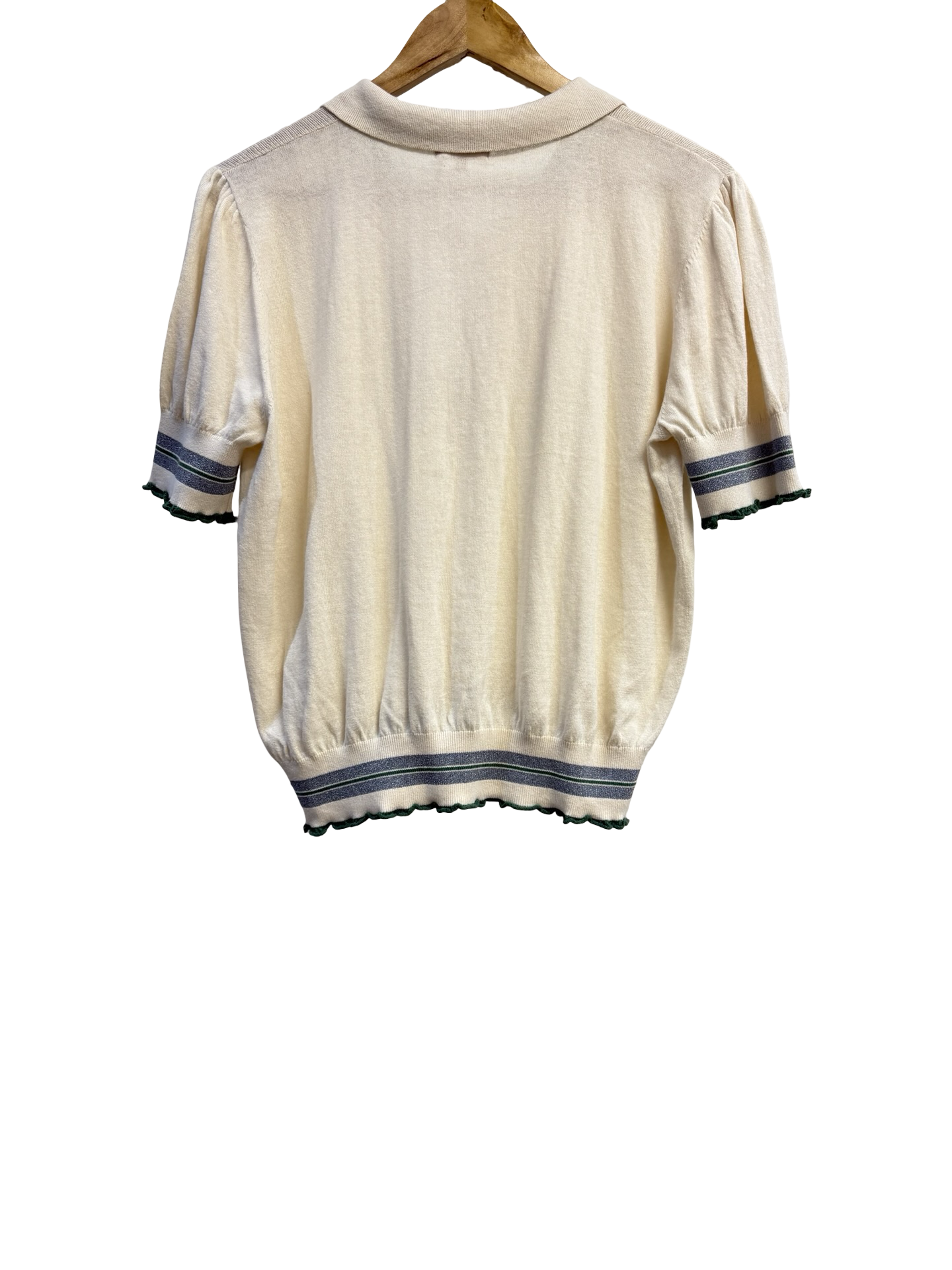 Pol Cream Knit Top 1