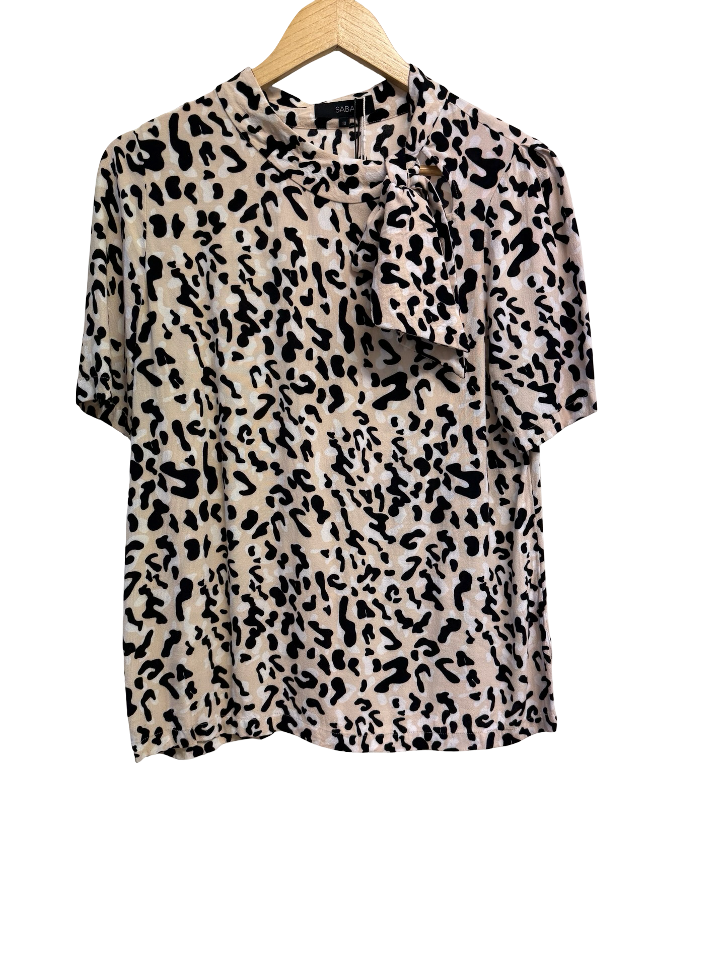 Saba Leopard Print Blouse 10
