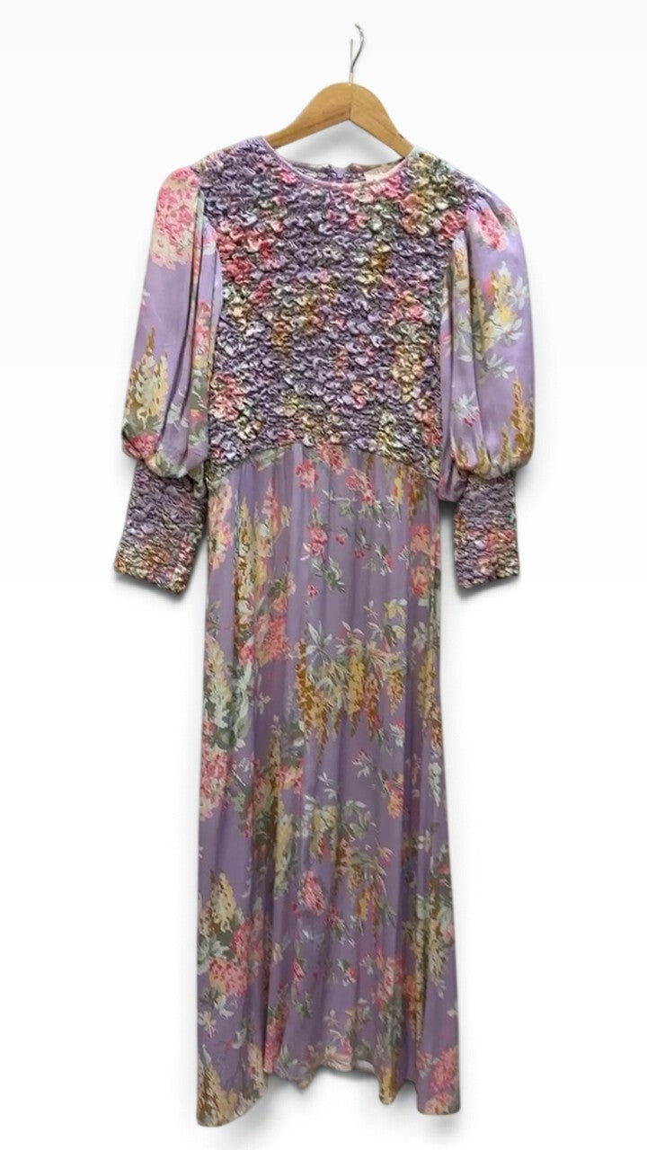 byTiMo Lilac Floral Dress S – preloved at STYLE/colab (photo 1 of 3)