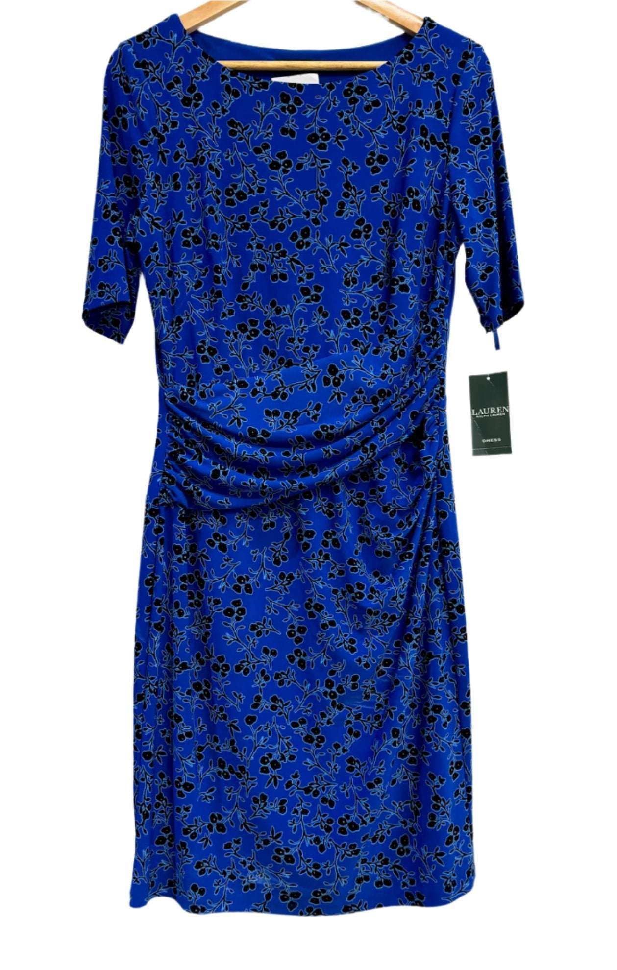 Ralph Lauren Blue Floral Dress 10