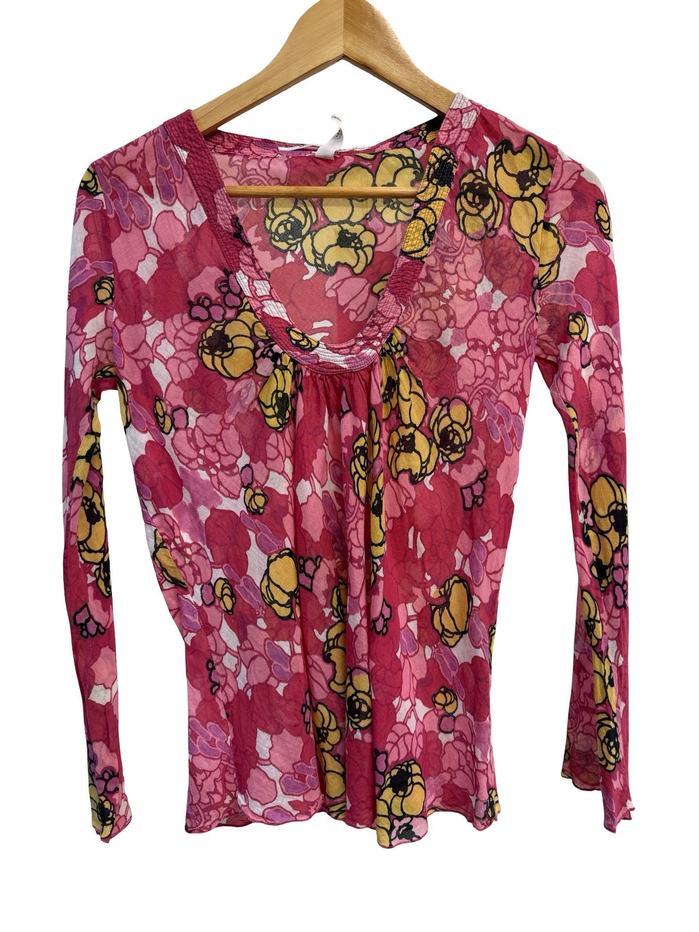 Nolita Pink Floral Shirt 42