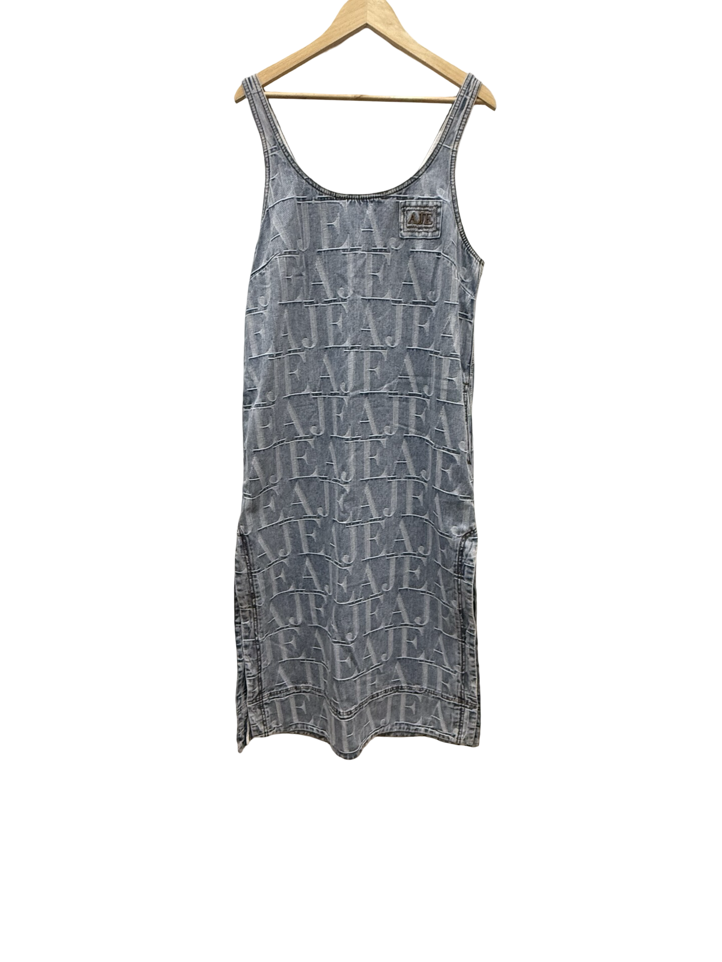 Aje Denim Logo Dress 14