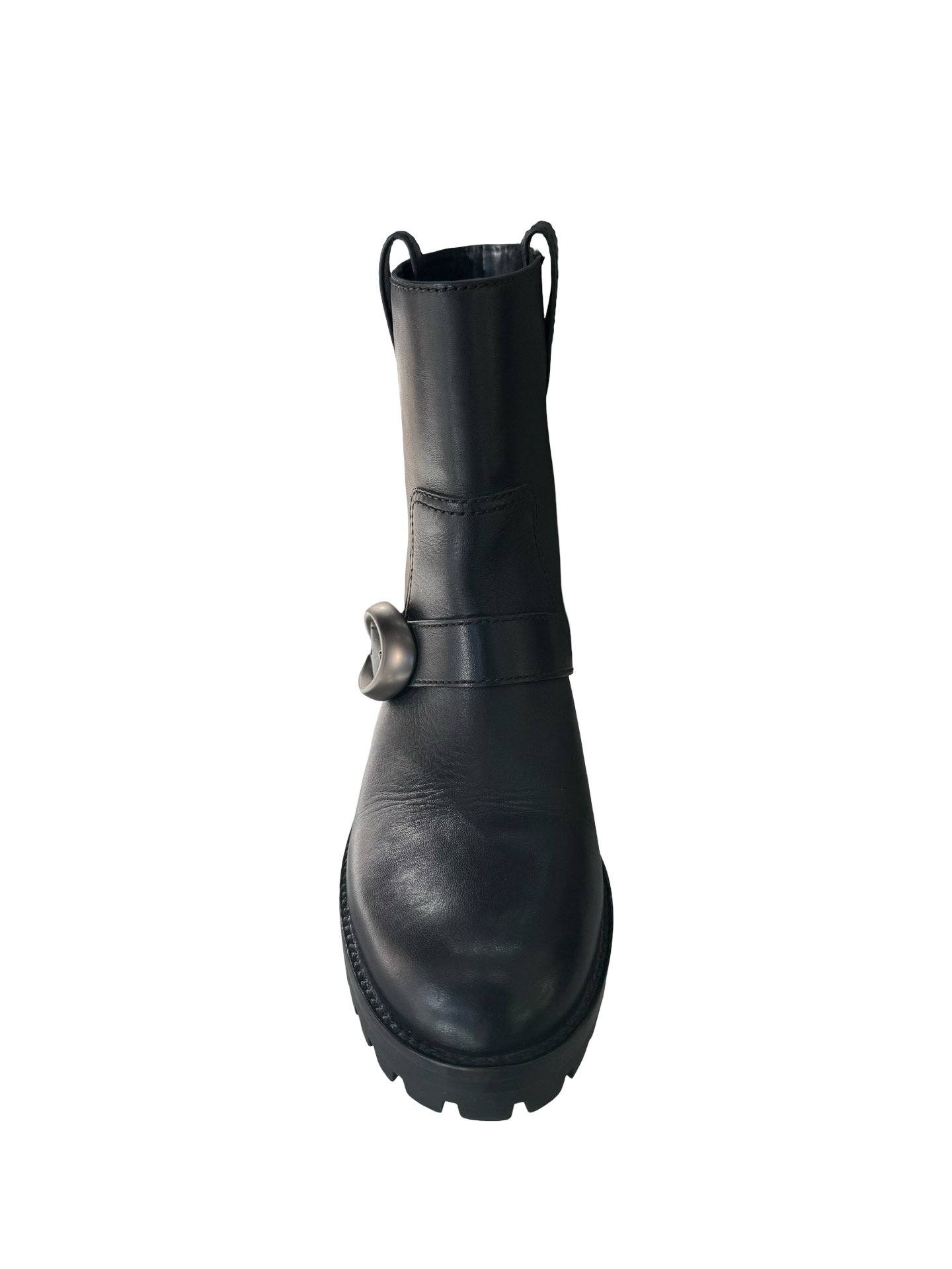 Coach Black Buckle Boots WDB