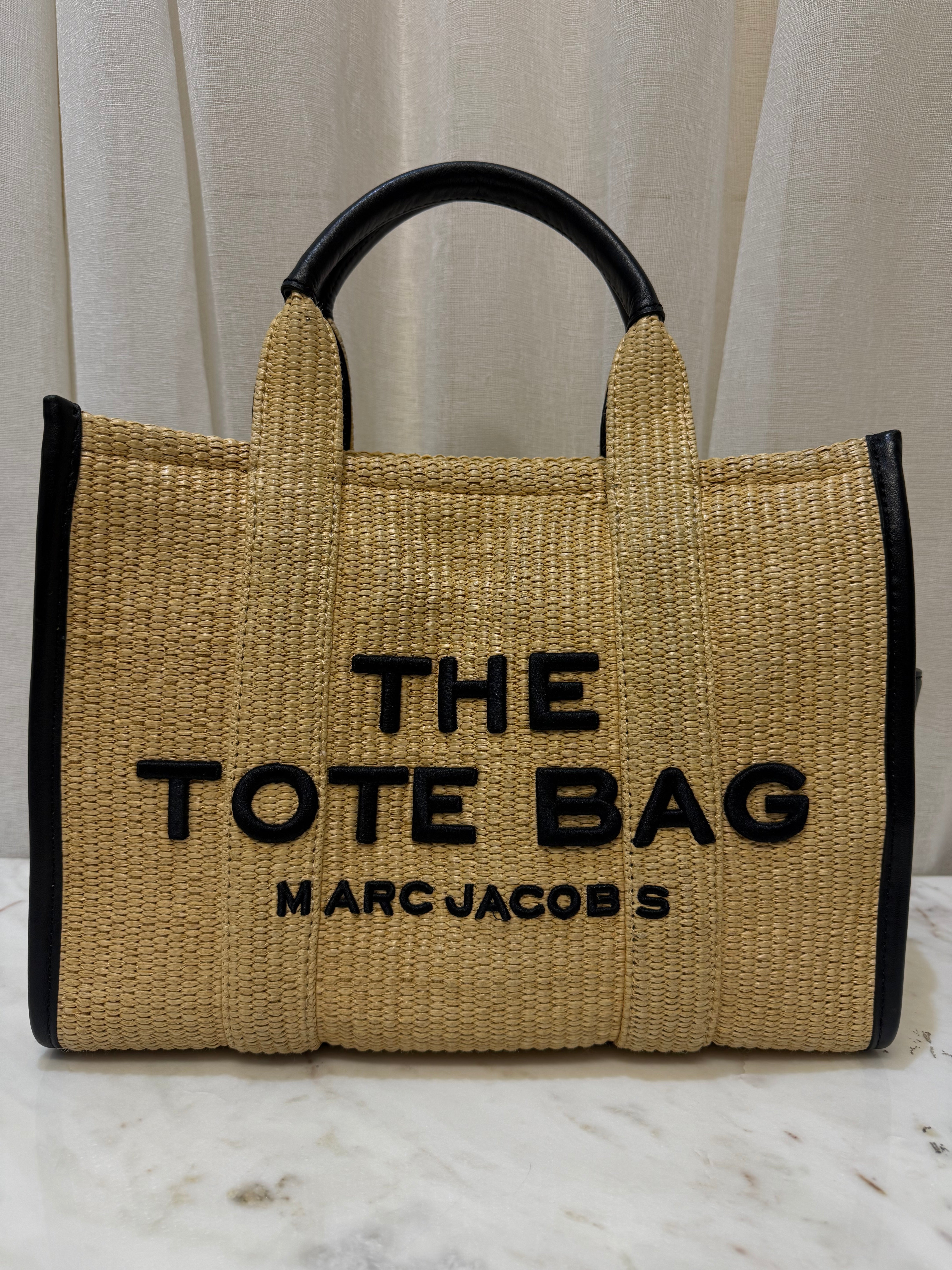 Marc Jacobs Straw Tote Bag