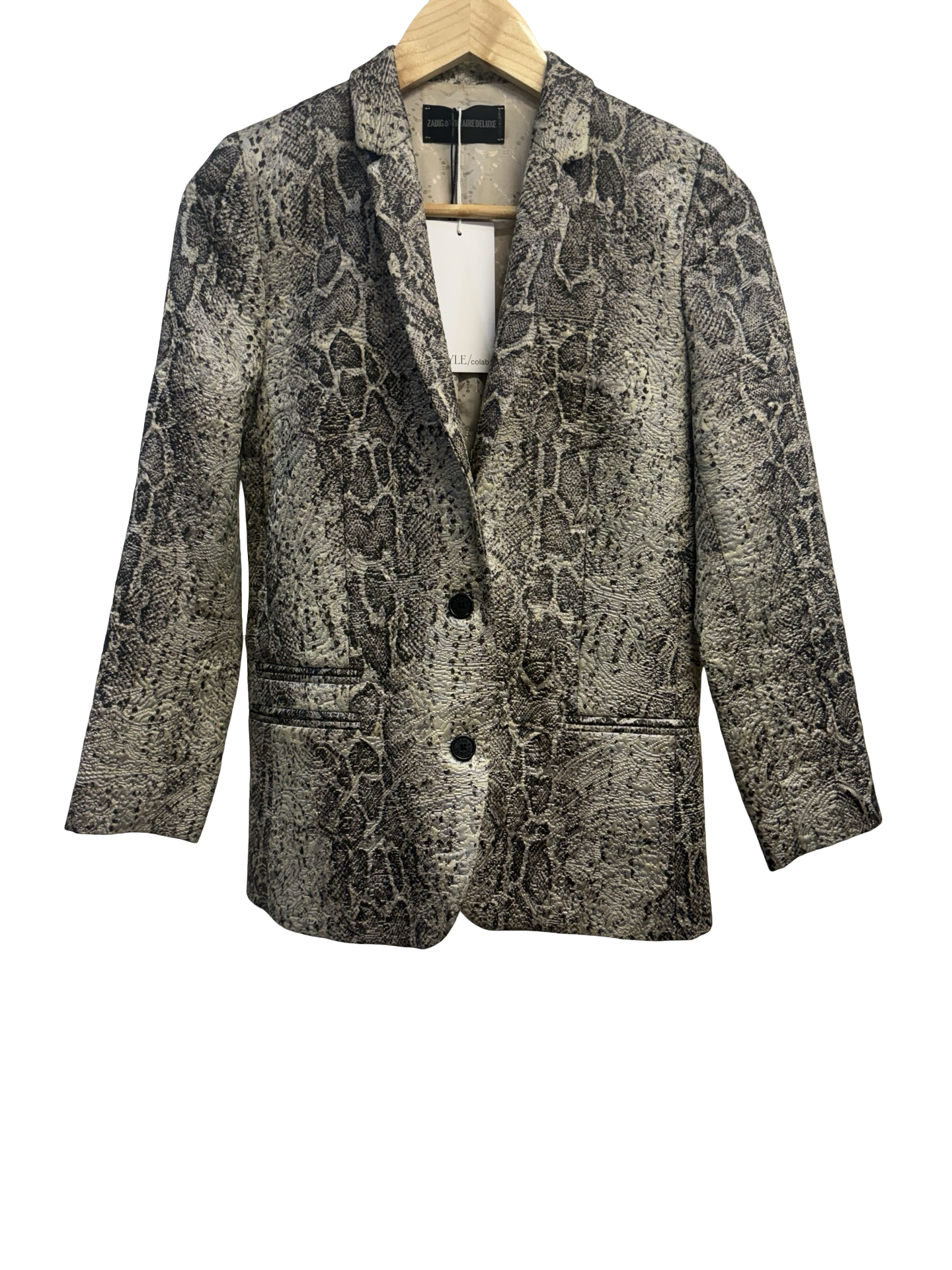 Zadig & Voltaire Deluxe - Snakeskin Jacket  8