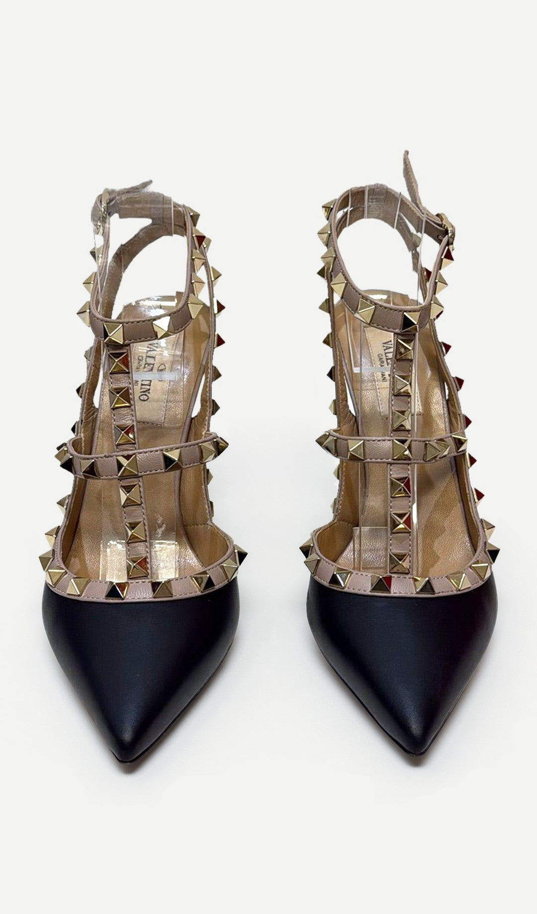 Valentino Garavani Black Nude Pumps 37