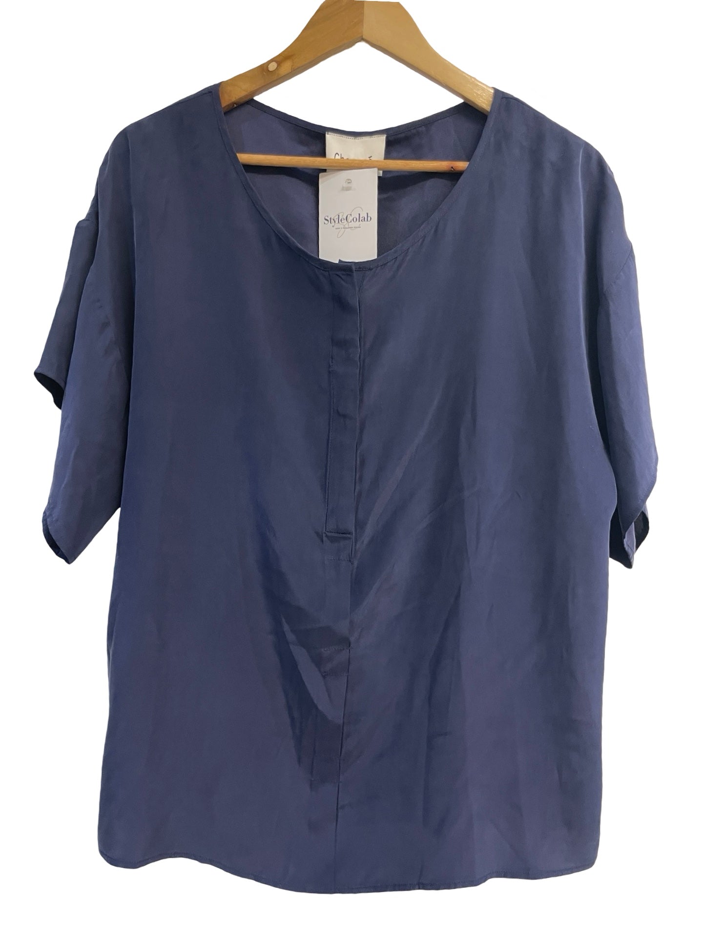 Charmae Navy Blouse M