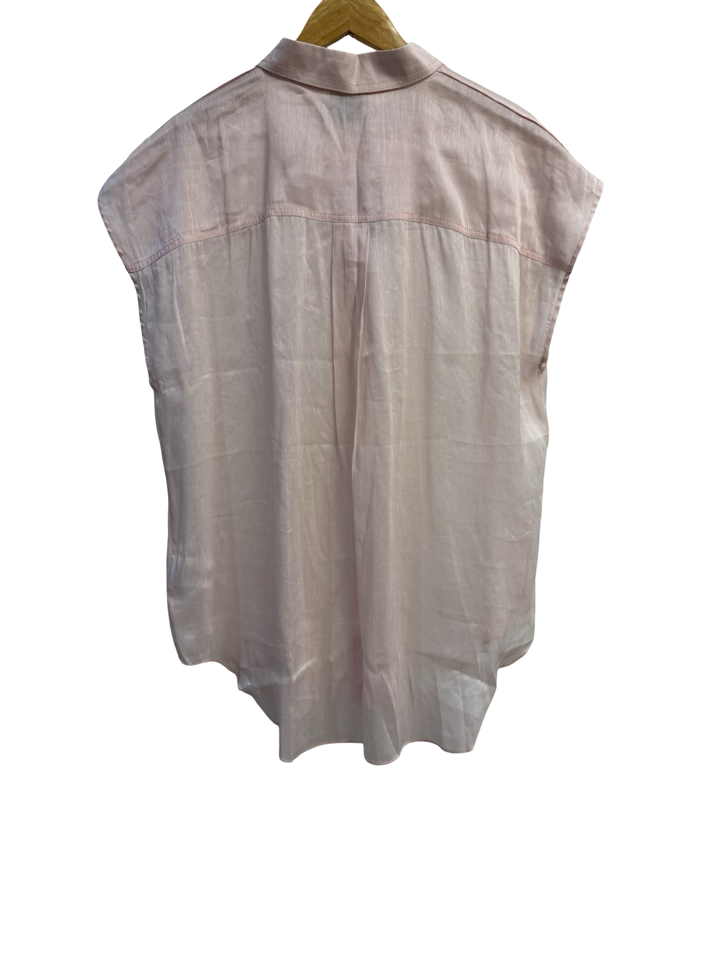 Aje Pink Sheer Shirt 12