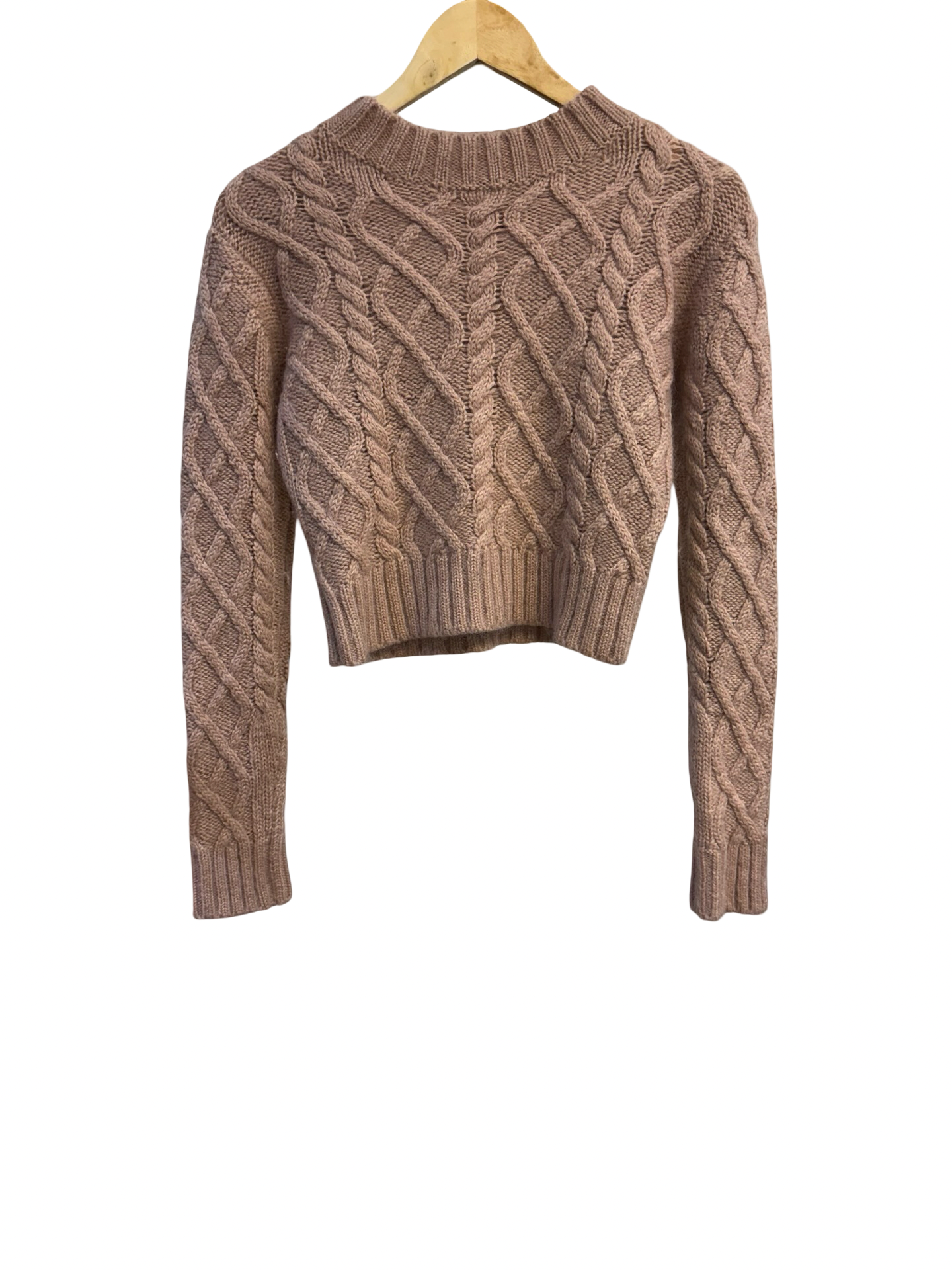 Aje Pink Knit Sweater XS