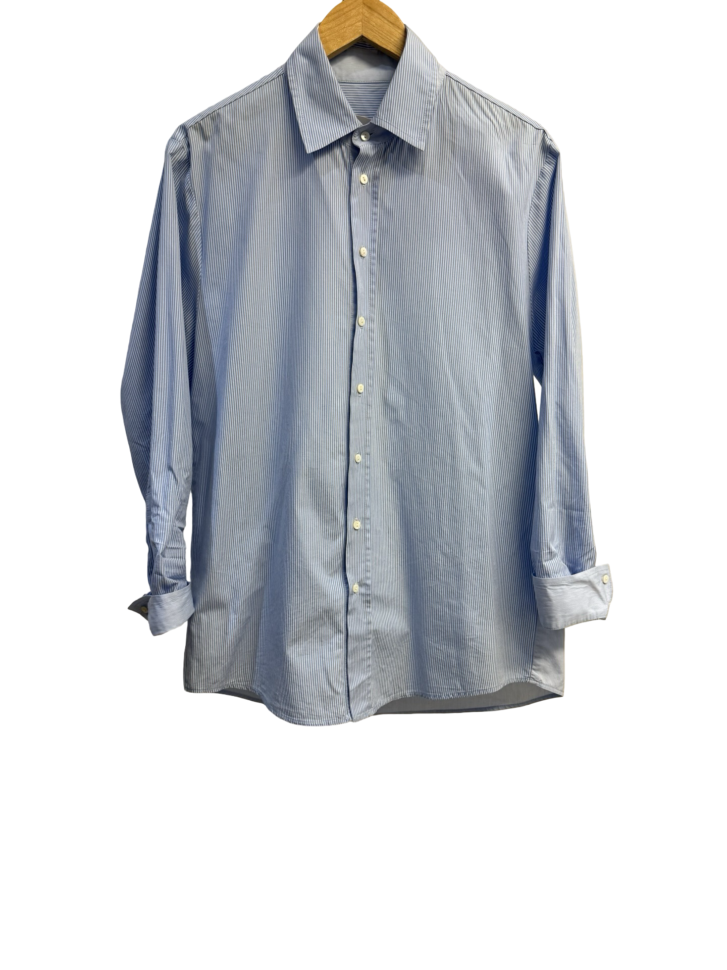 Vik & Woods Blue Striped Shirt 1