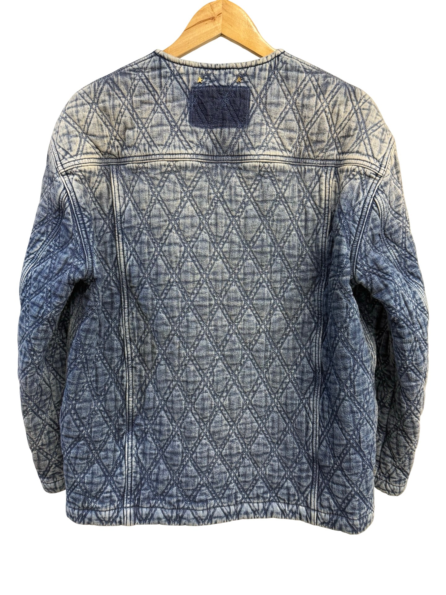 Golden Goose Quilted Denim Jacket 38 BNWT