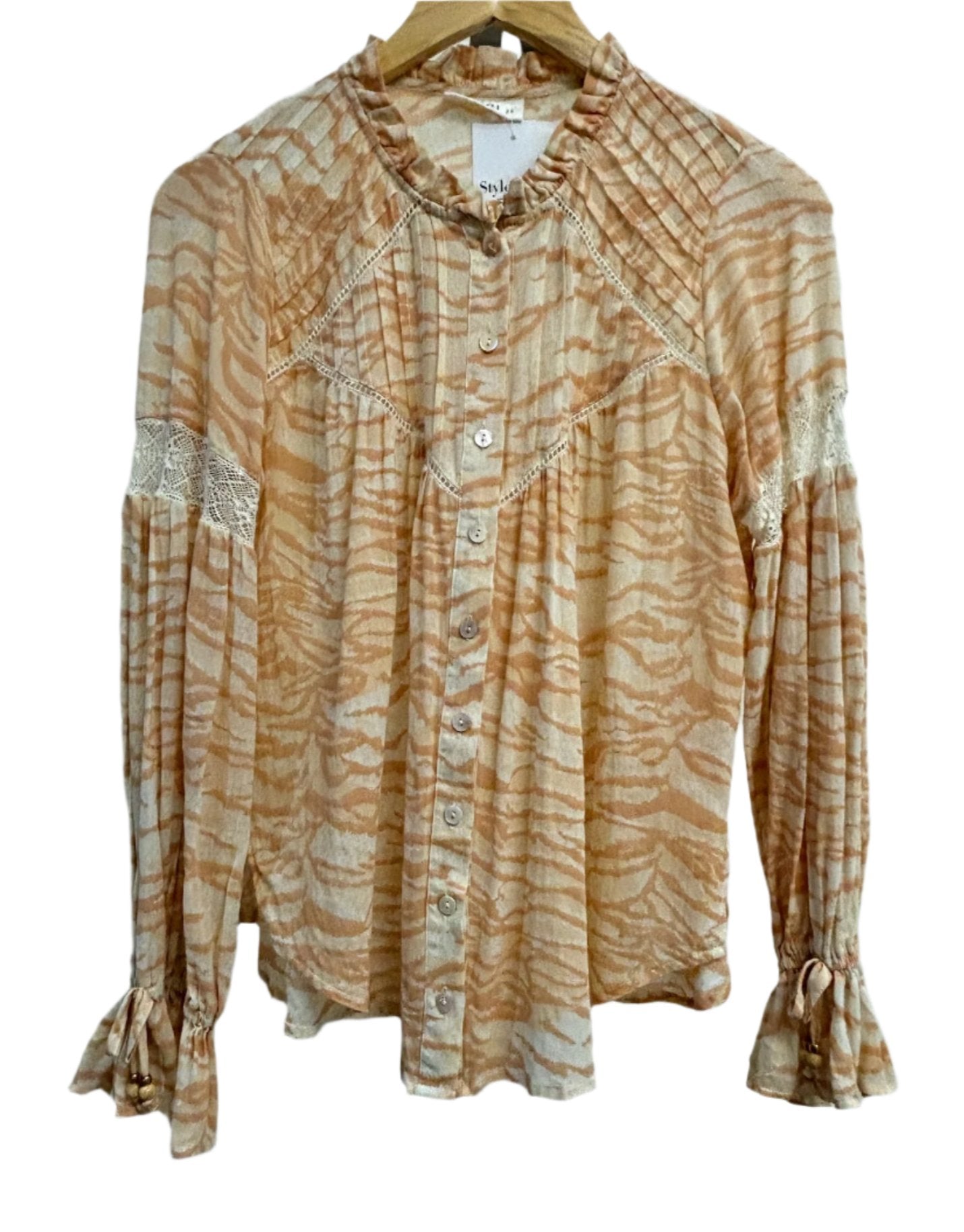 Kivari Shirt Beige Shirt XS