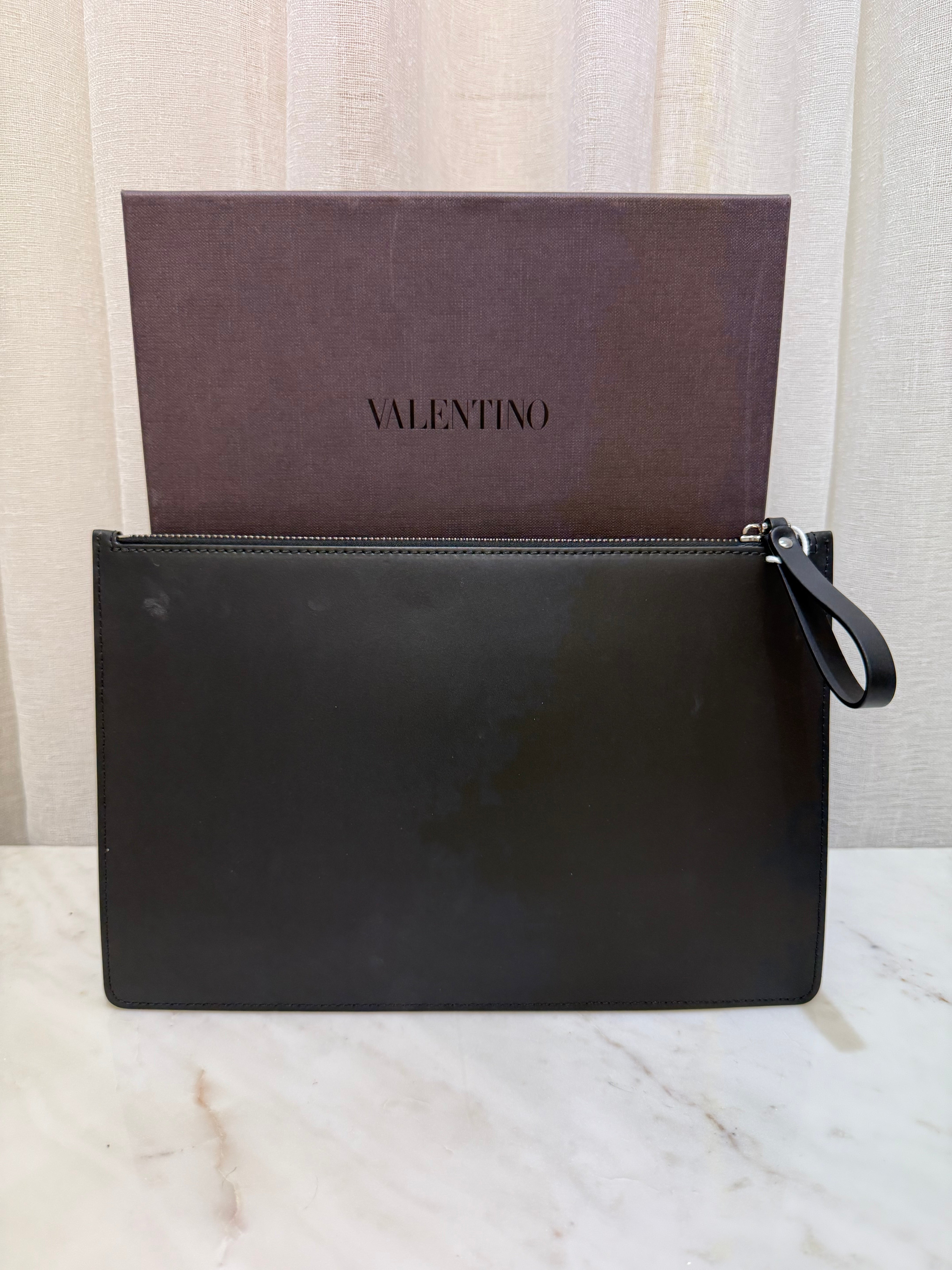 Valentino Black Clutch WB