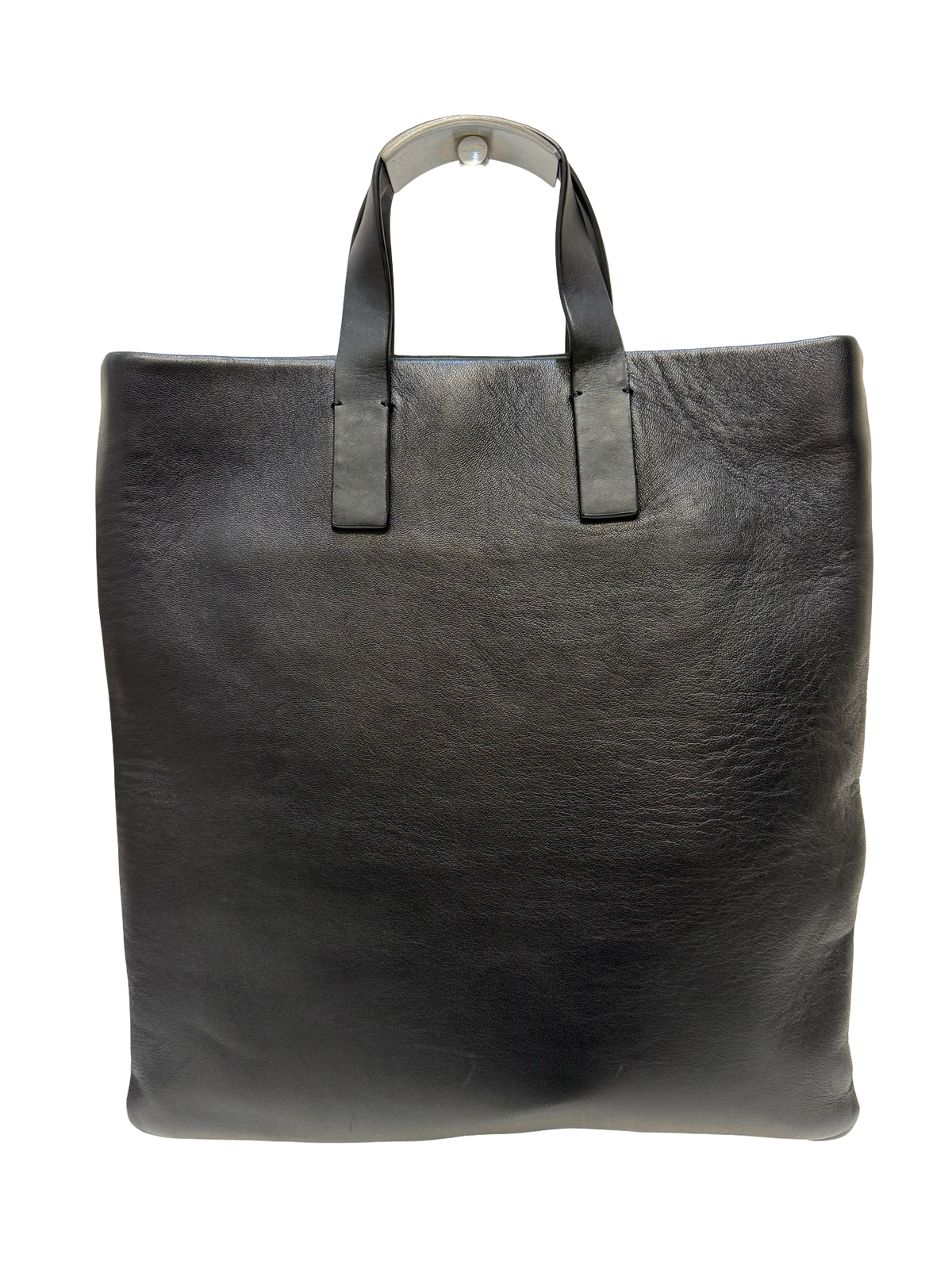 DKNY Black Leather Tote WB