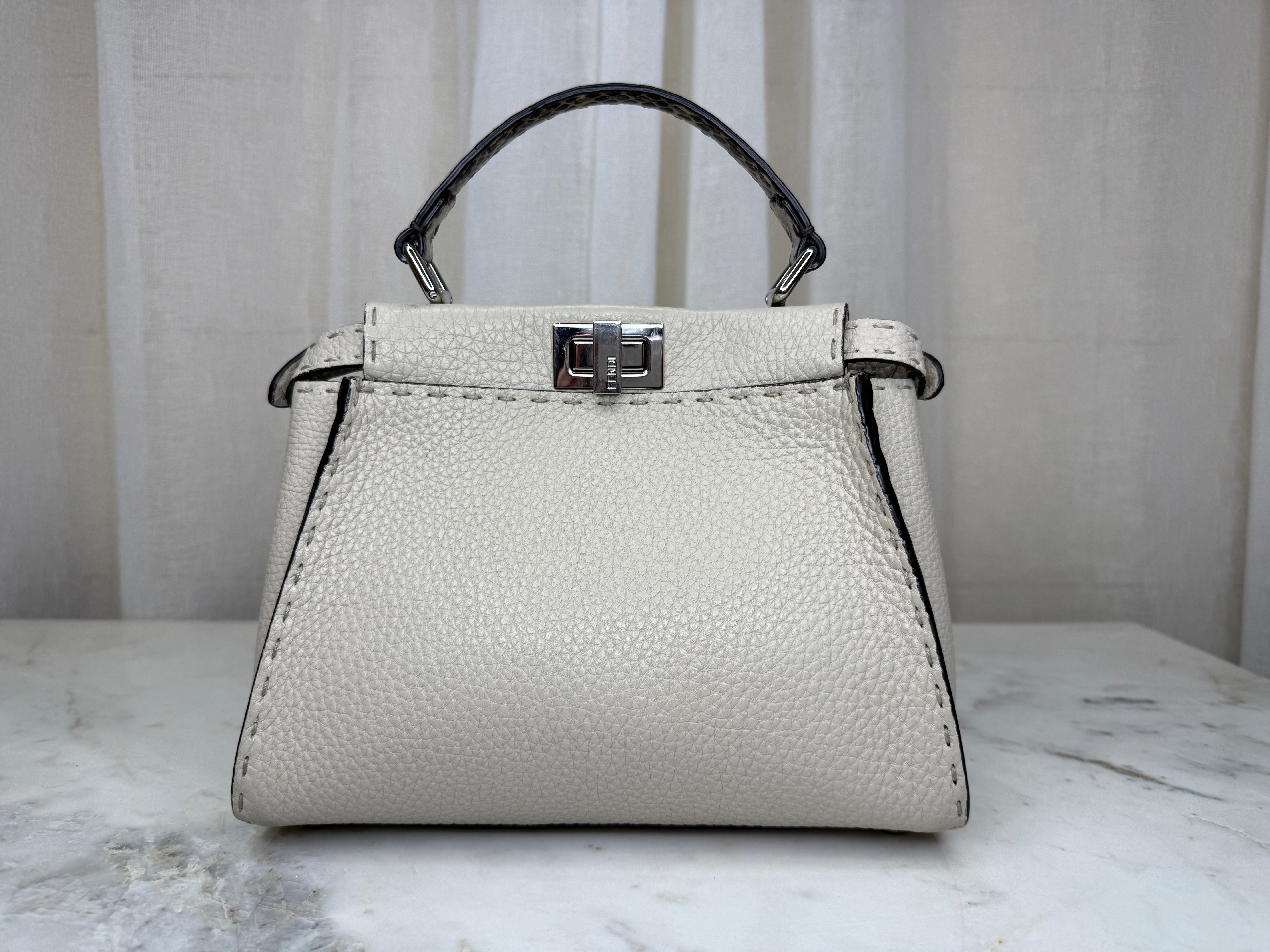 Fendi Neutral Small Peekaboo