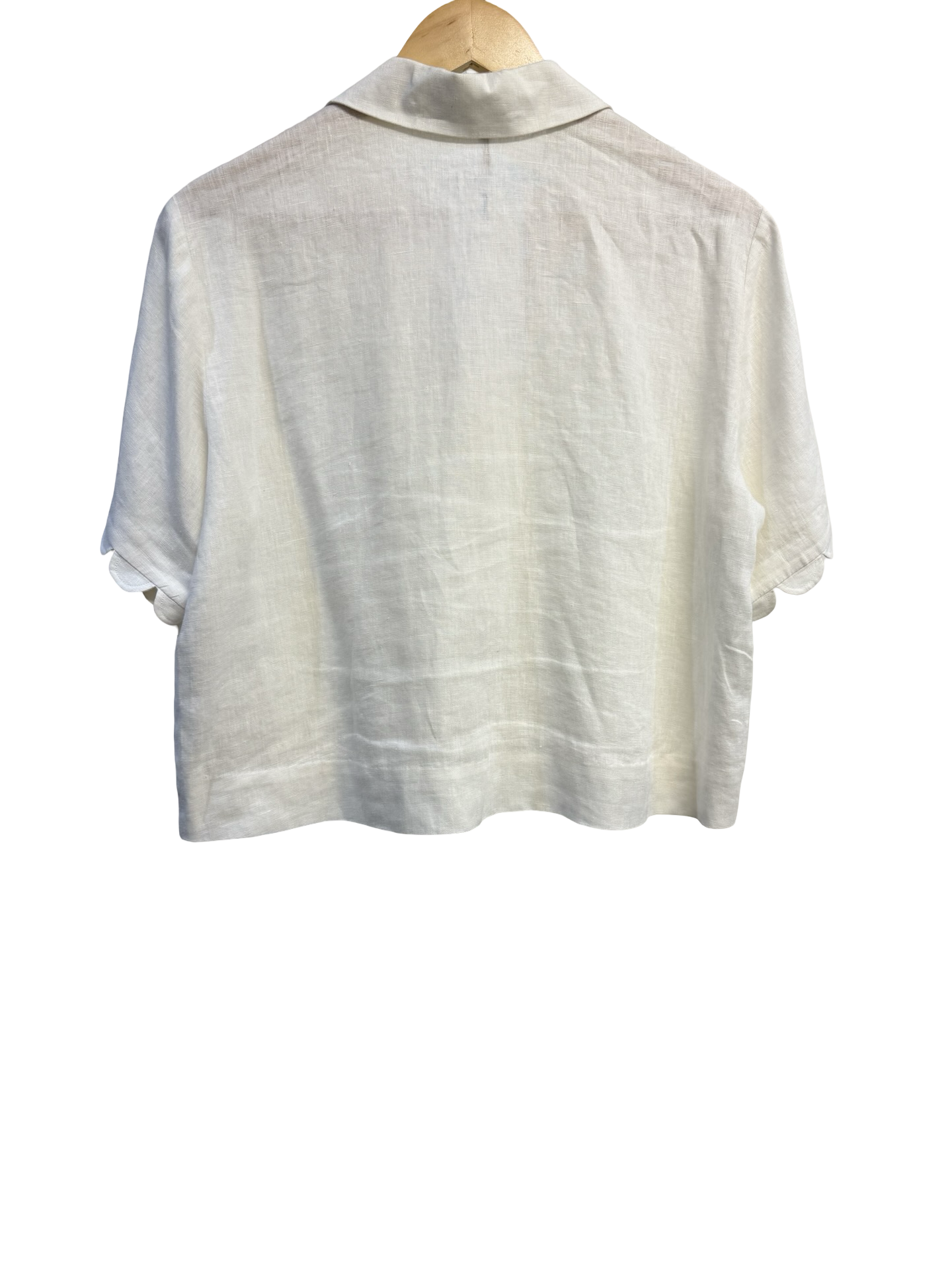 Oroton Cream Linen Top 10