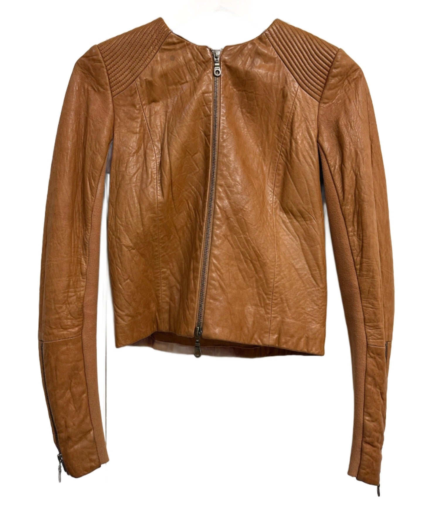 Husk Tan Leather Jacket