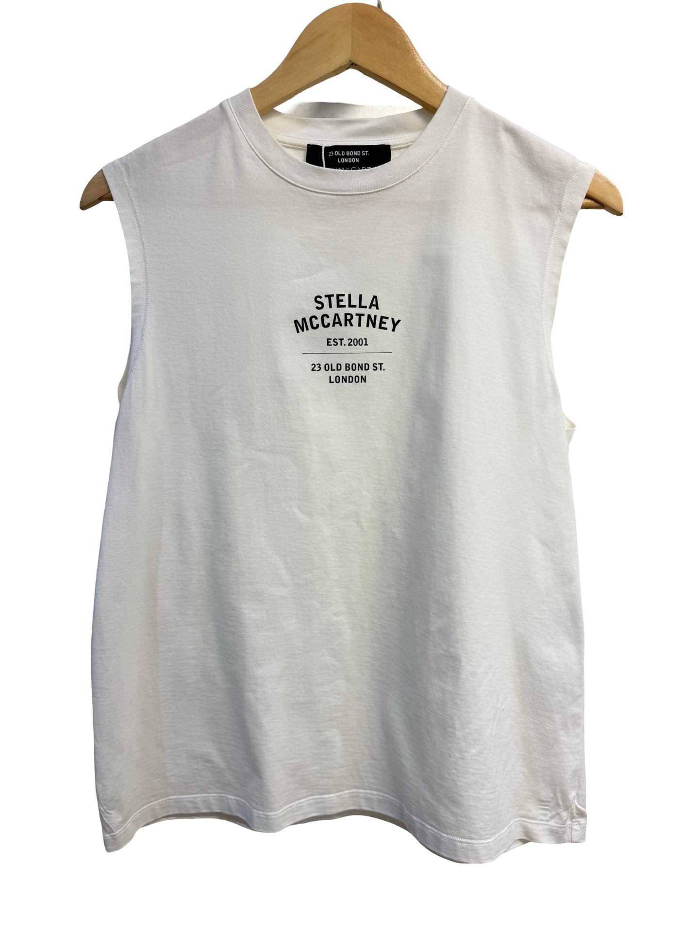 Stella McCartney White Sleeveless Top XXS