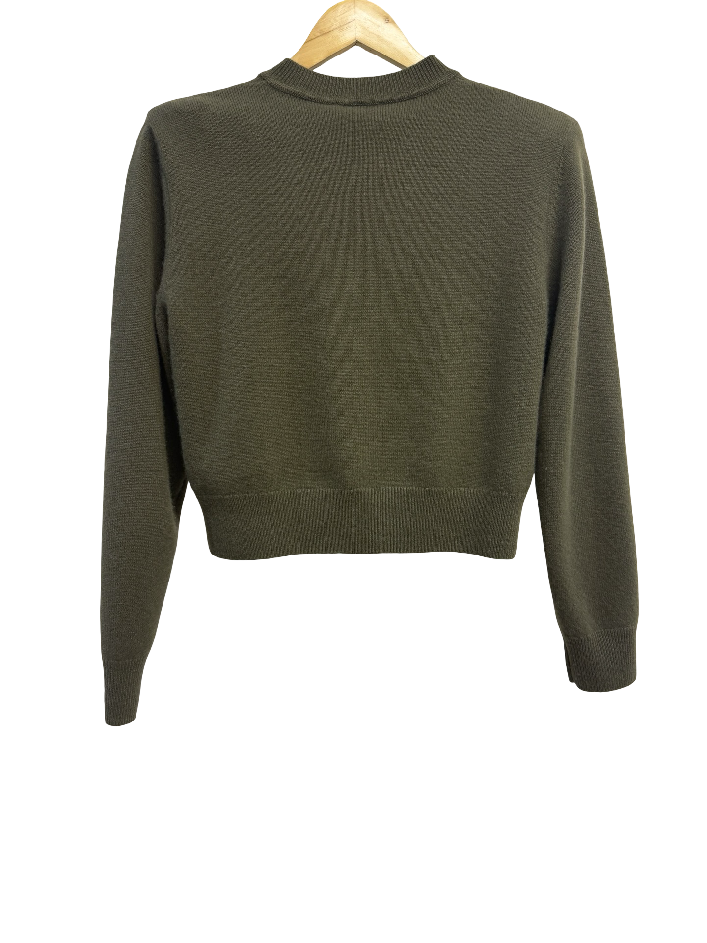 Scanlan Theodore Olive Cashmere Knit L