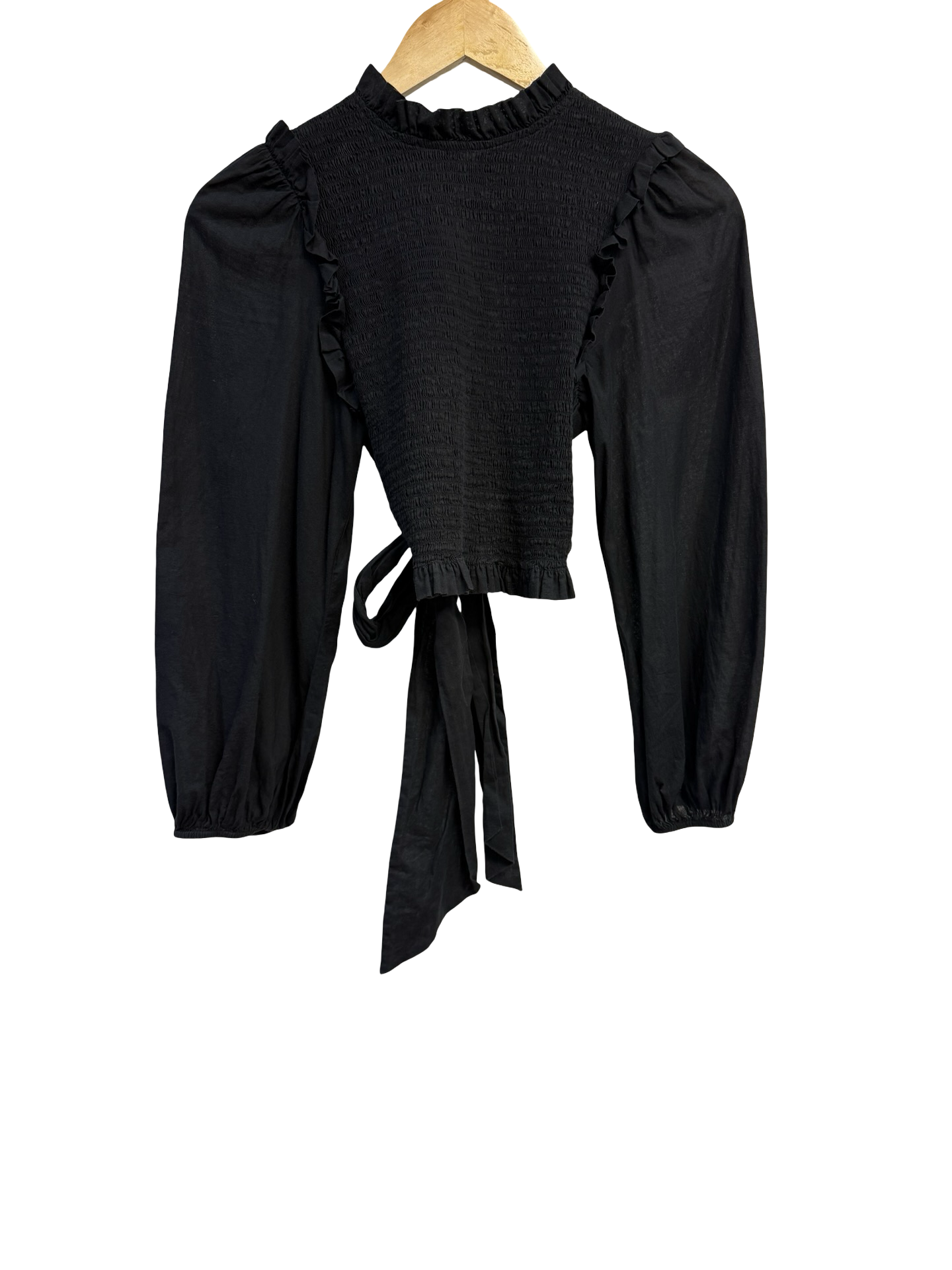 Bec + Bridge Black Cropped Top 6