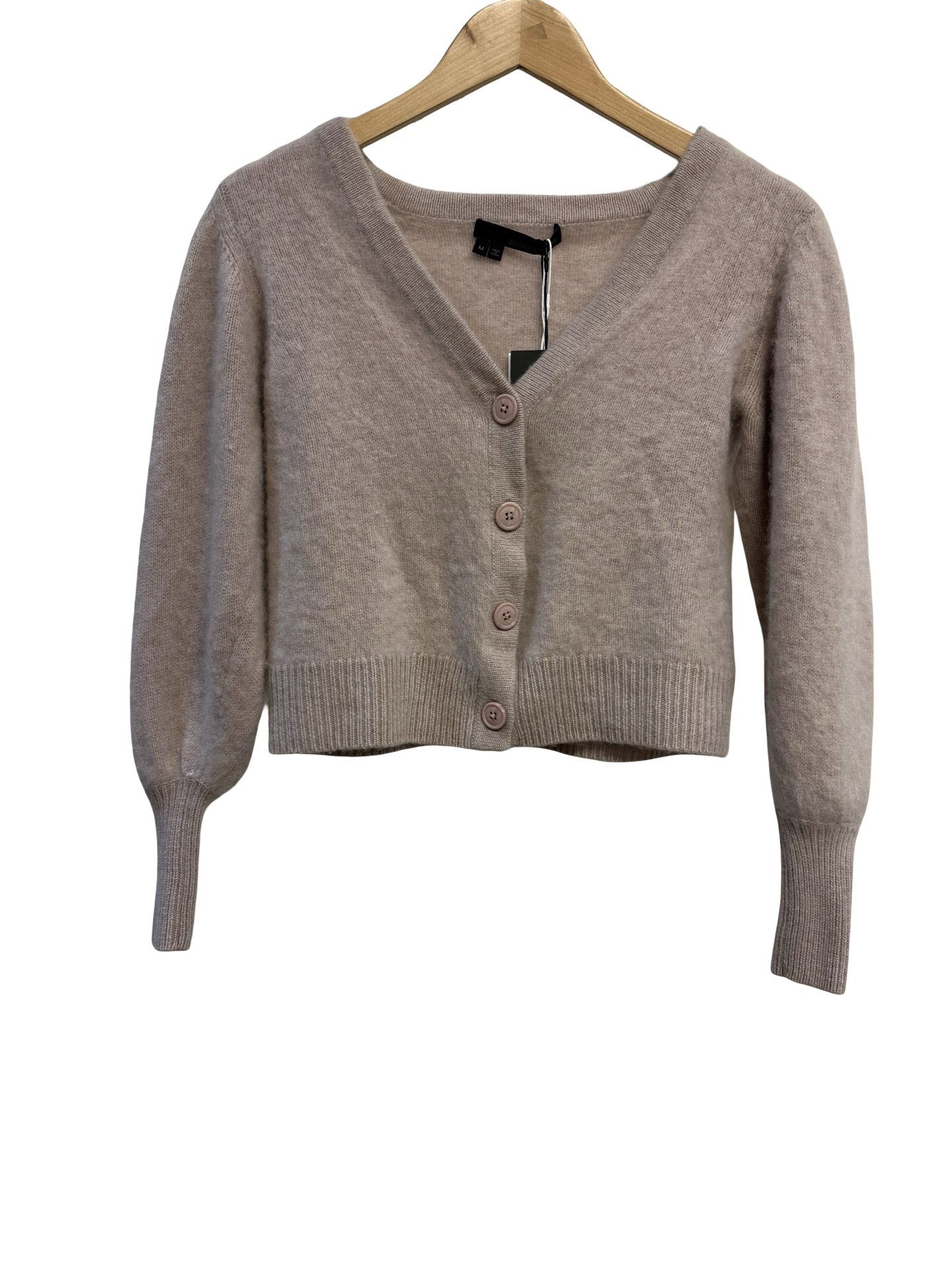 360 Cashmere Beige Cardigan
