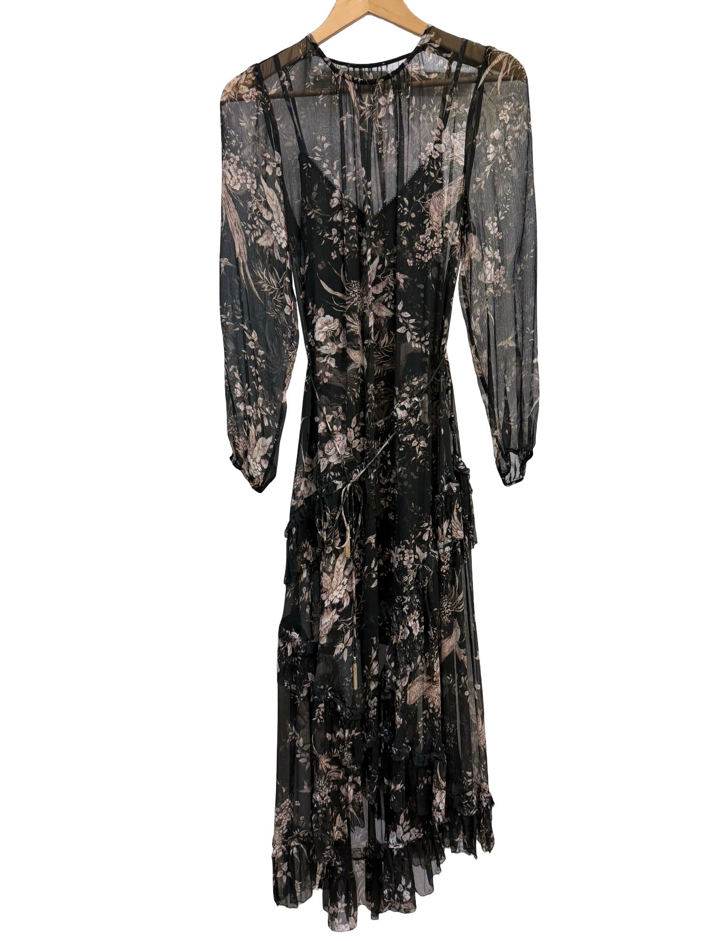Zimmermann Black floral Dress 2