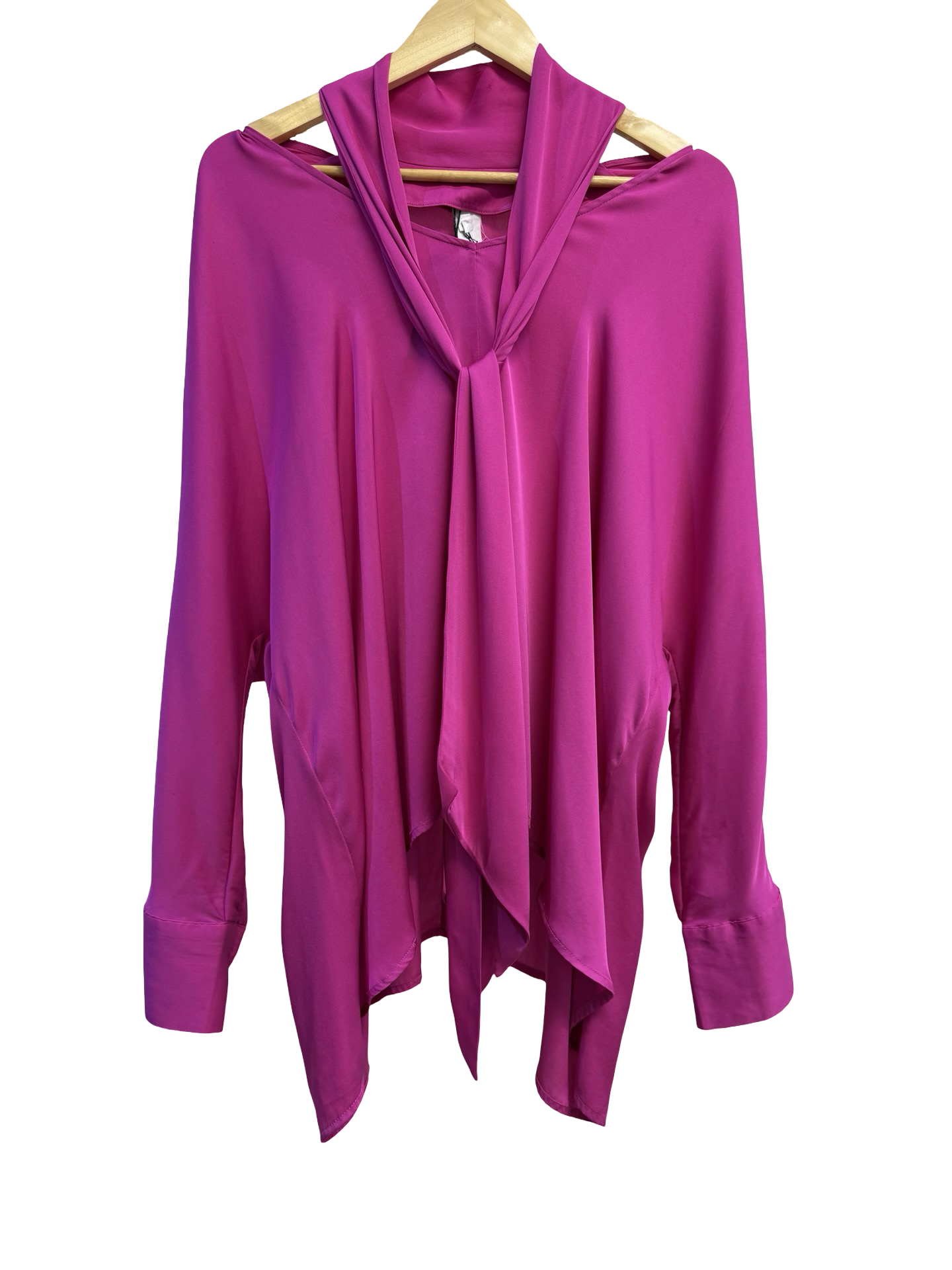 M.A.Dainty Pink Silk Top 14
