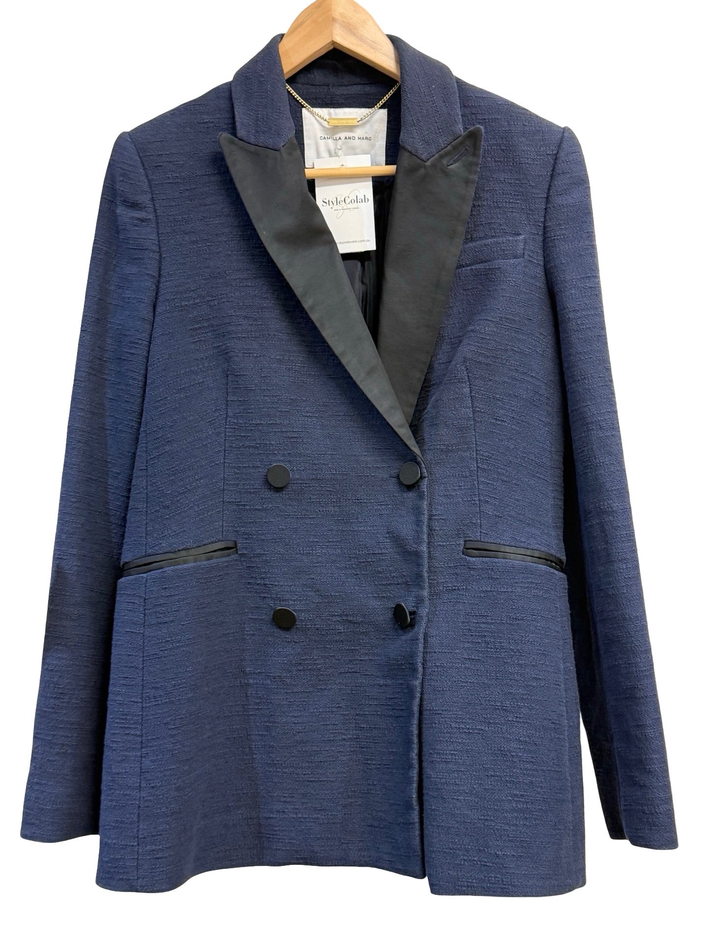 Camilla and Marc Navy Jacket 12