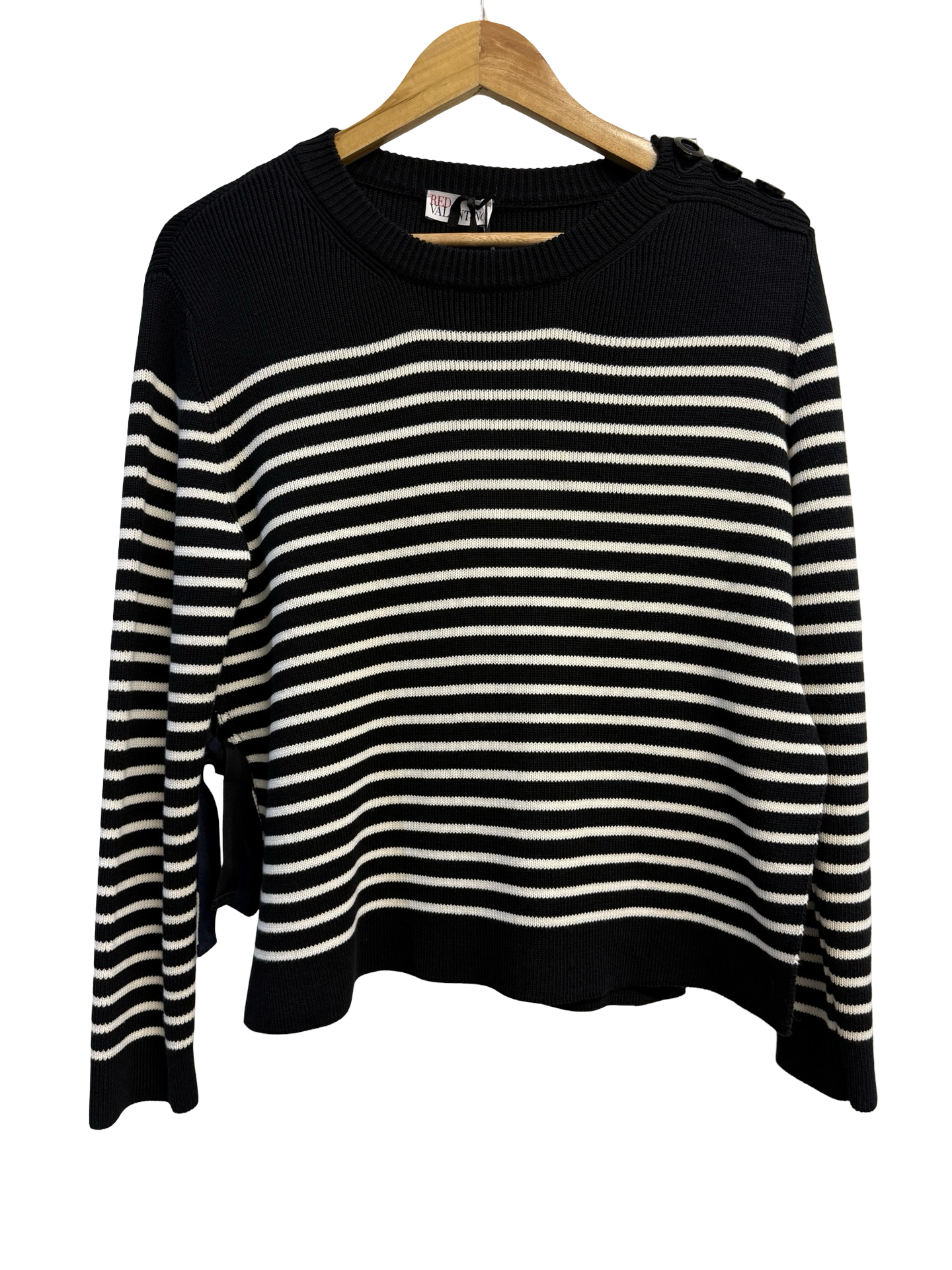 Red Valentino Striped Sweater M NWT