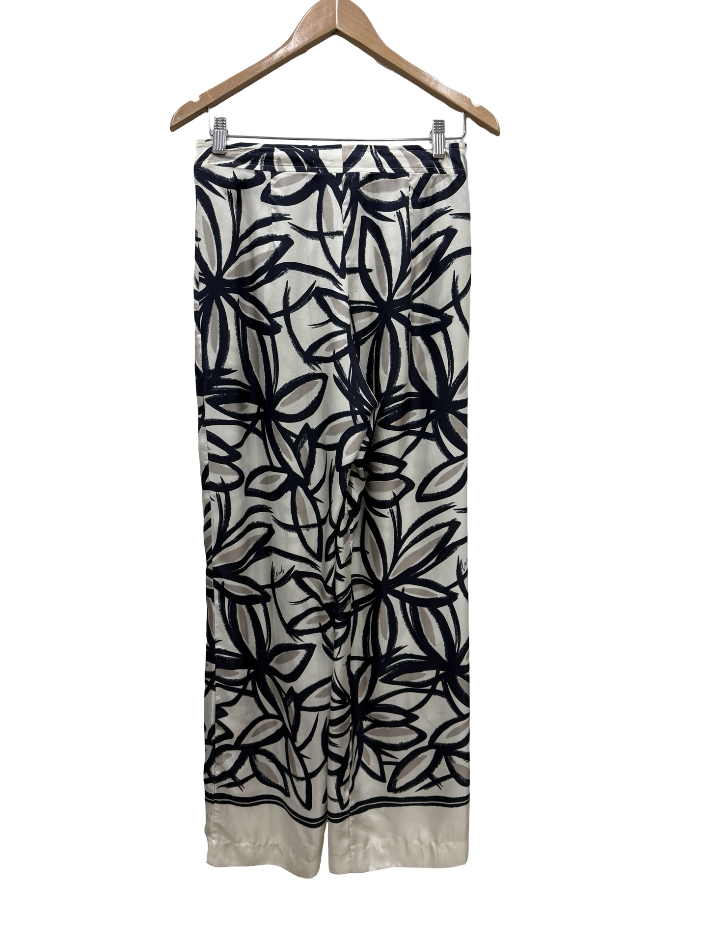 Vik & Woods Pants Ivory/Navy 1