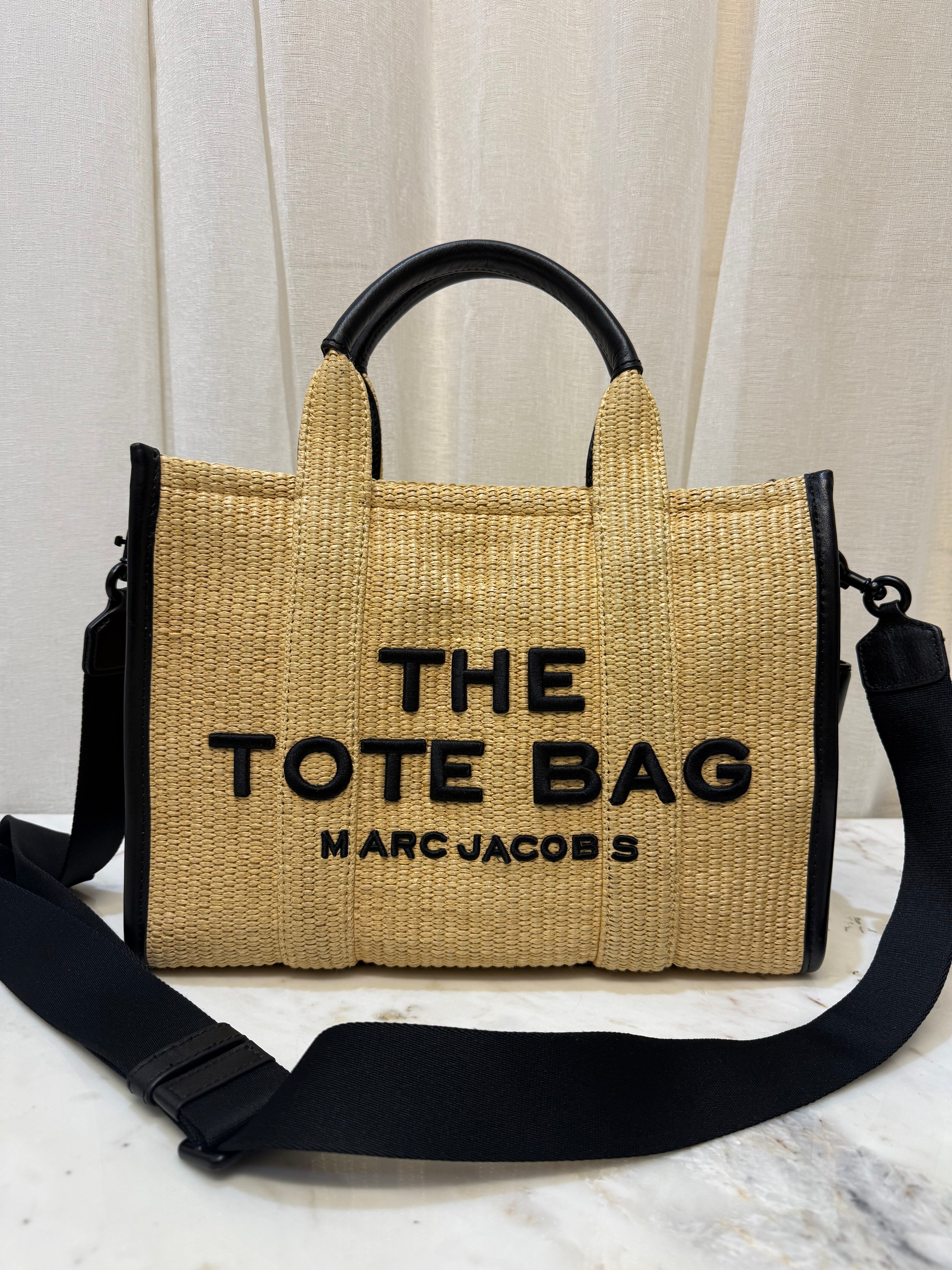 Marc Jacobs Straw Tote Bag