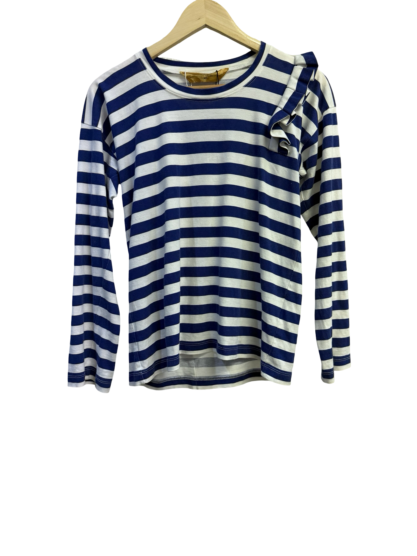 Golden Goose Blue And White Striped Top S