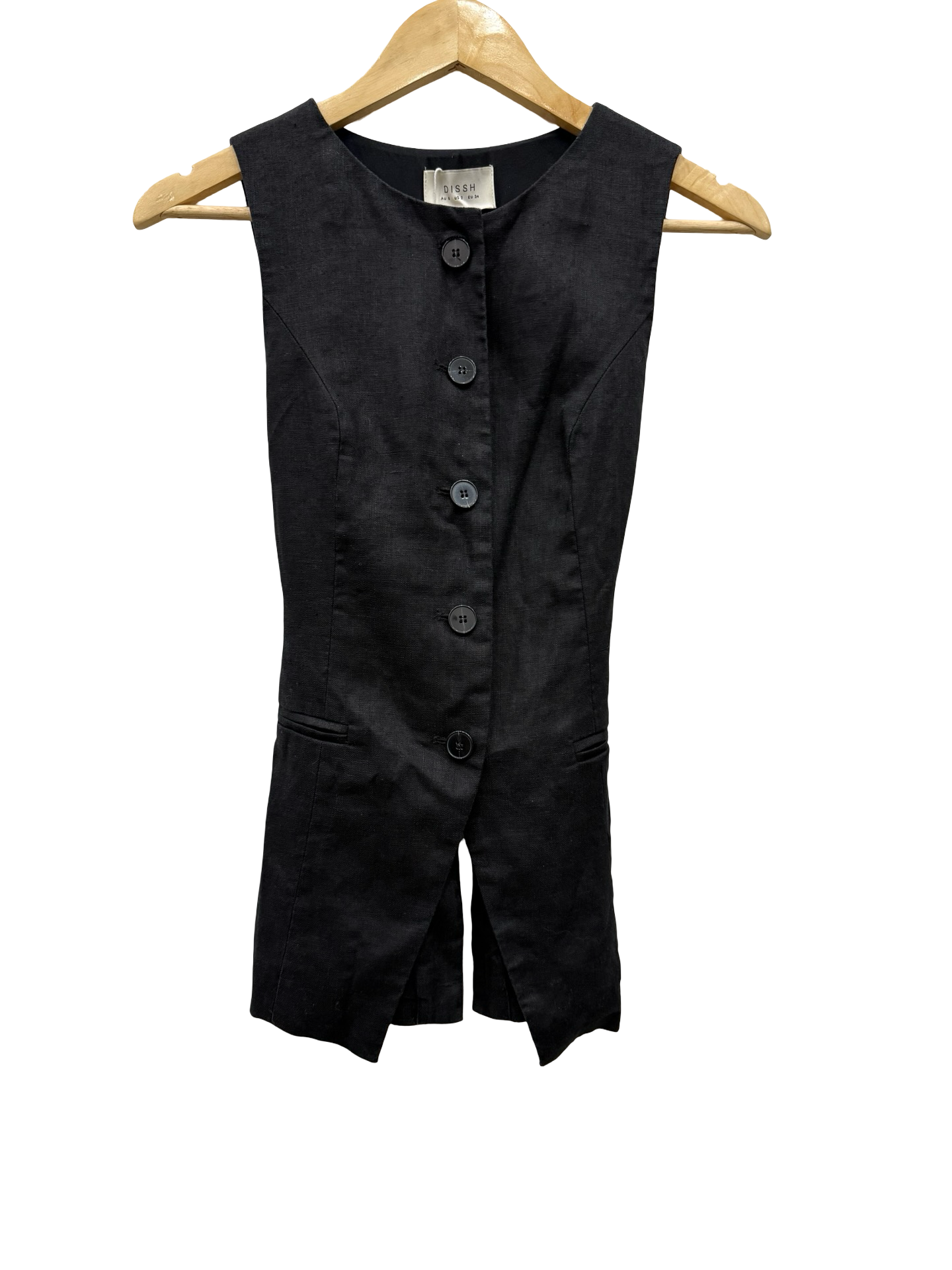 DISSH Black Buttoned Shirt 6