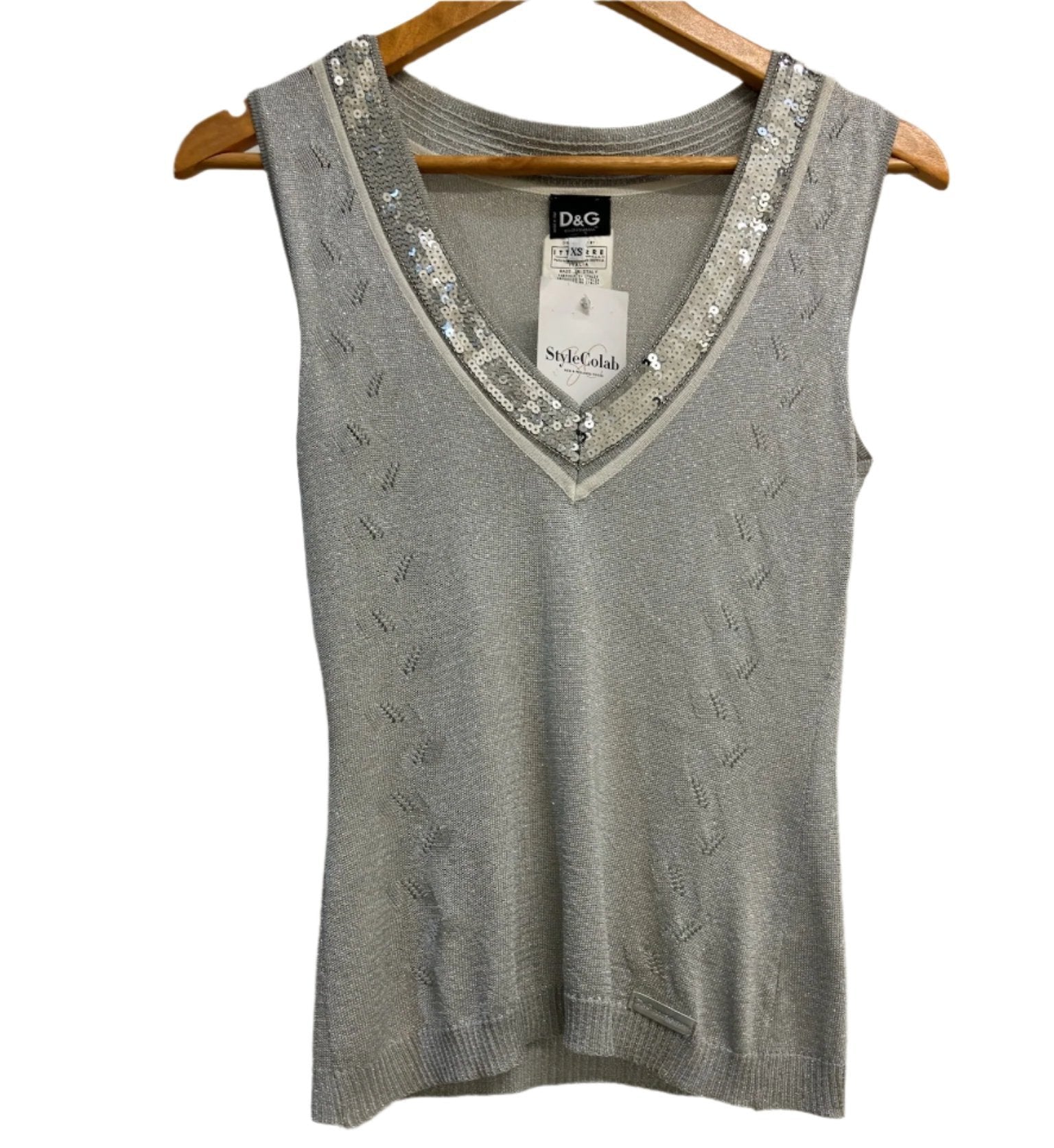 D&G Silver Top XS