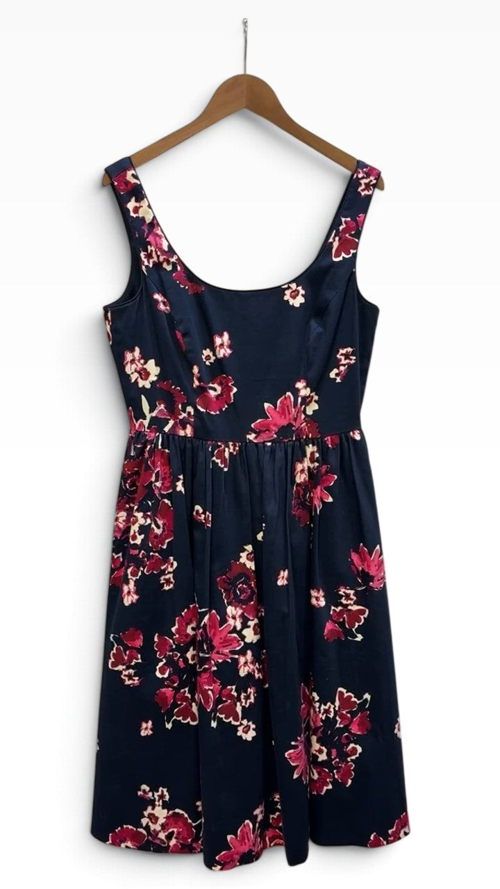 Donna Morgan Blue Floral Dress US6 – preloved at STYLE/colab (photo 1 of 3)