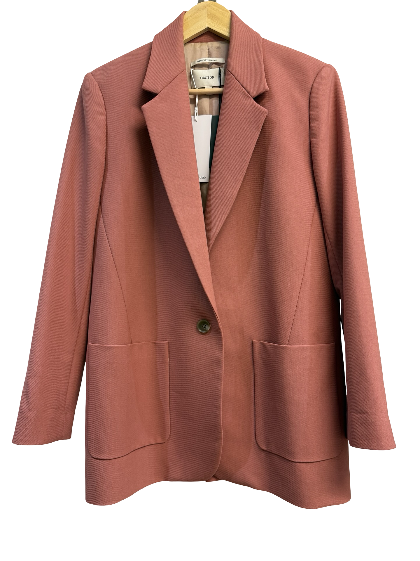 Oroton Terracotta Blazer 10