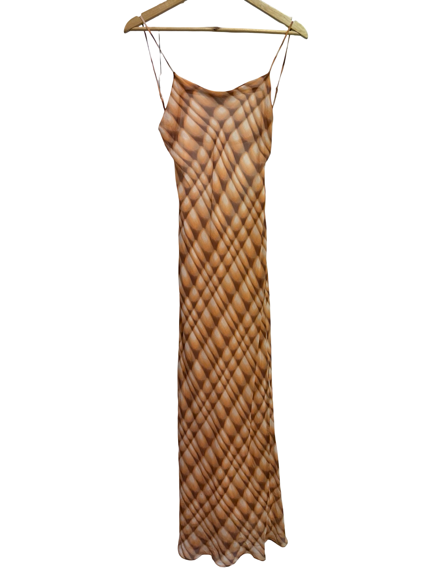 Bec & Bridge Orange Print Dress 8