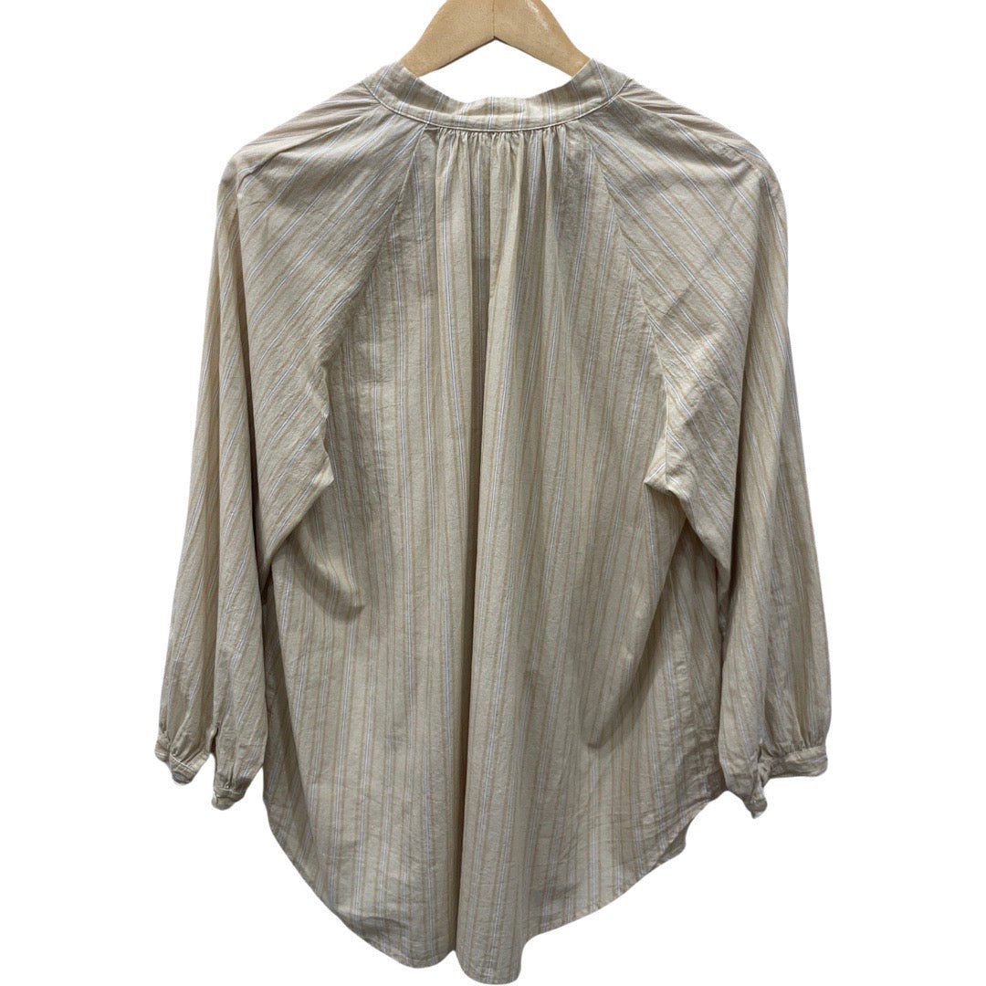Metta Cotton Striped Shirt 1