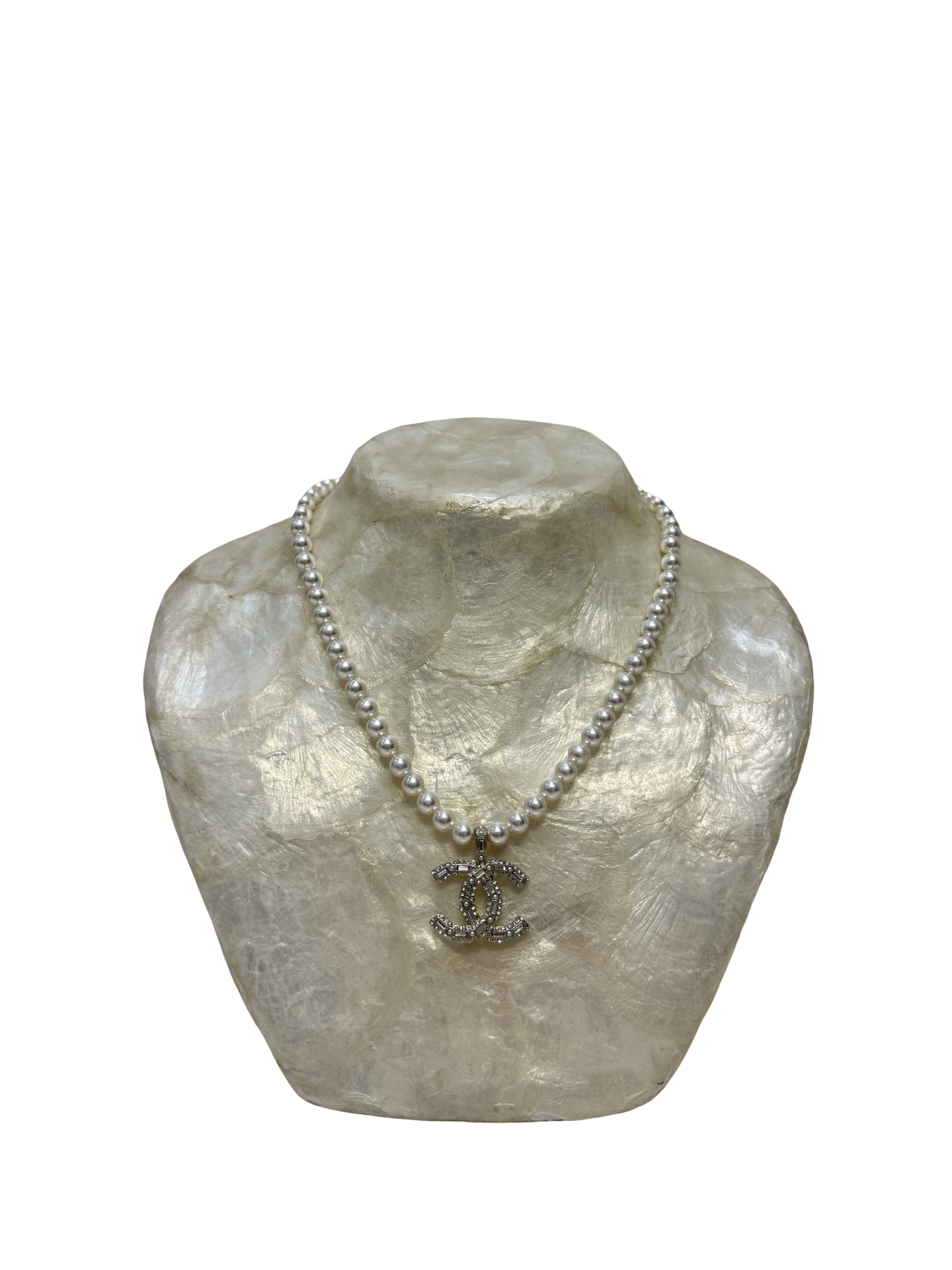 Chanel Pearl Double C Necklace