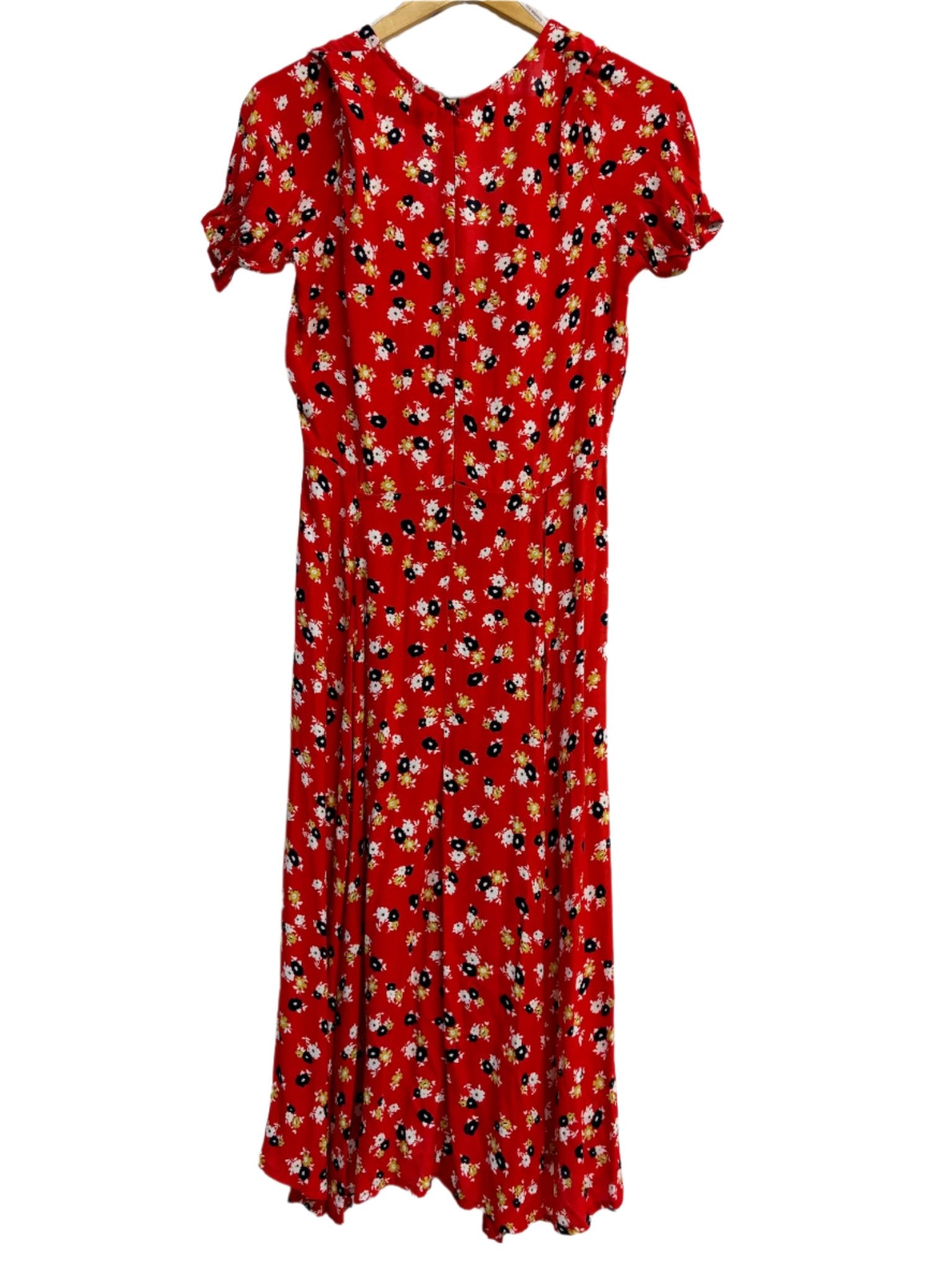 Faithful the Brand Red Floral Dress 8