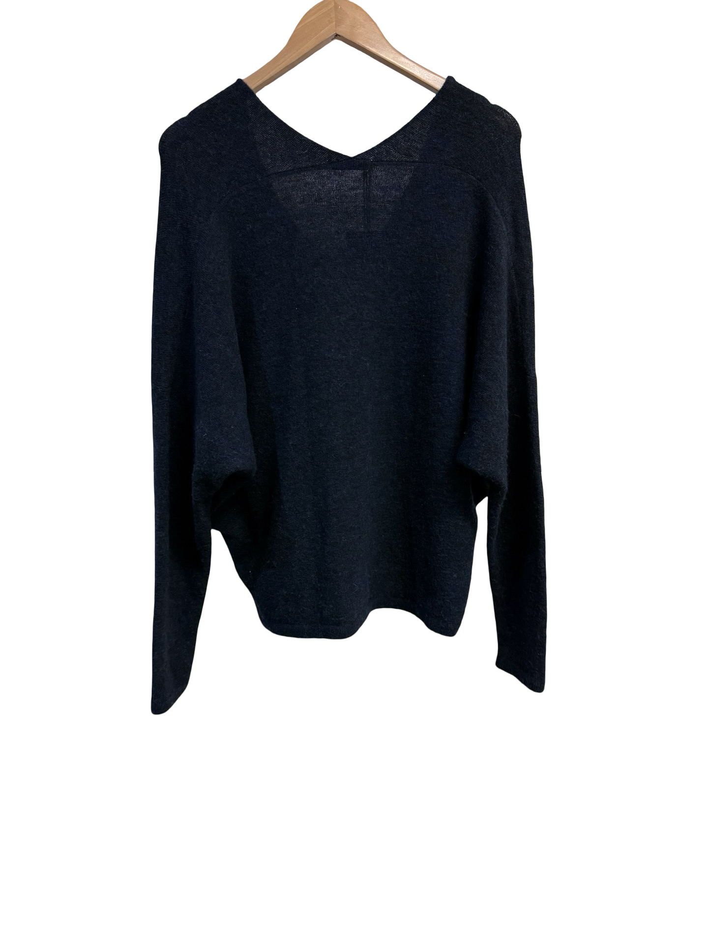 Mes Demoiselles Blue & Black V-Neck Knit S/M