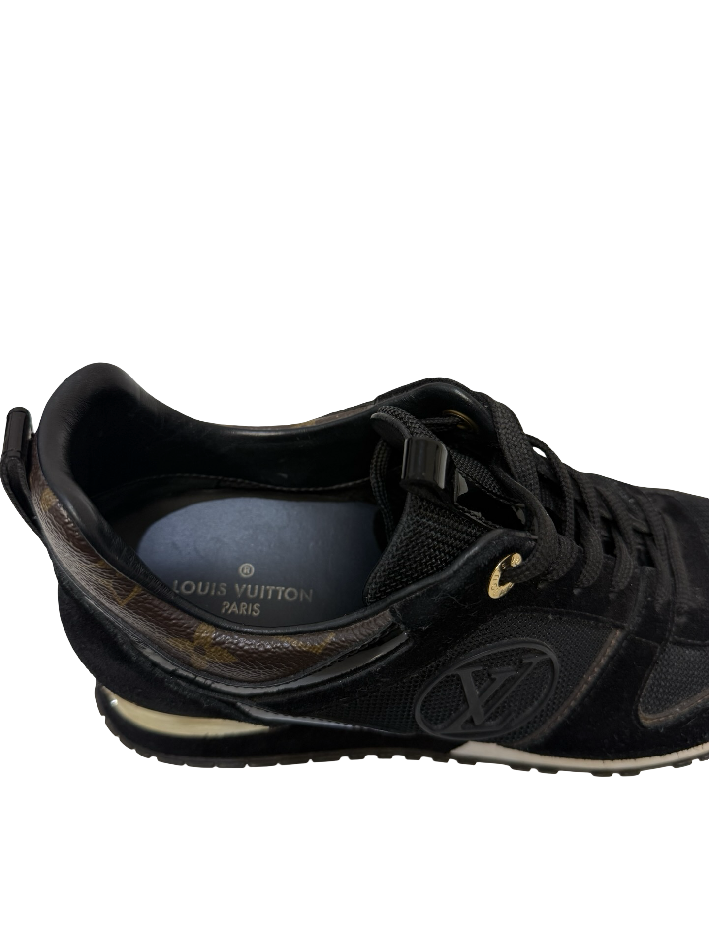 Louis Vuitton Black/Brown Sneakers 39
