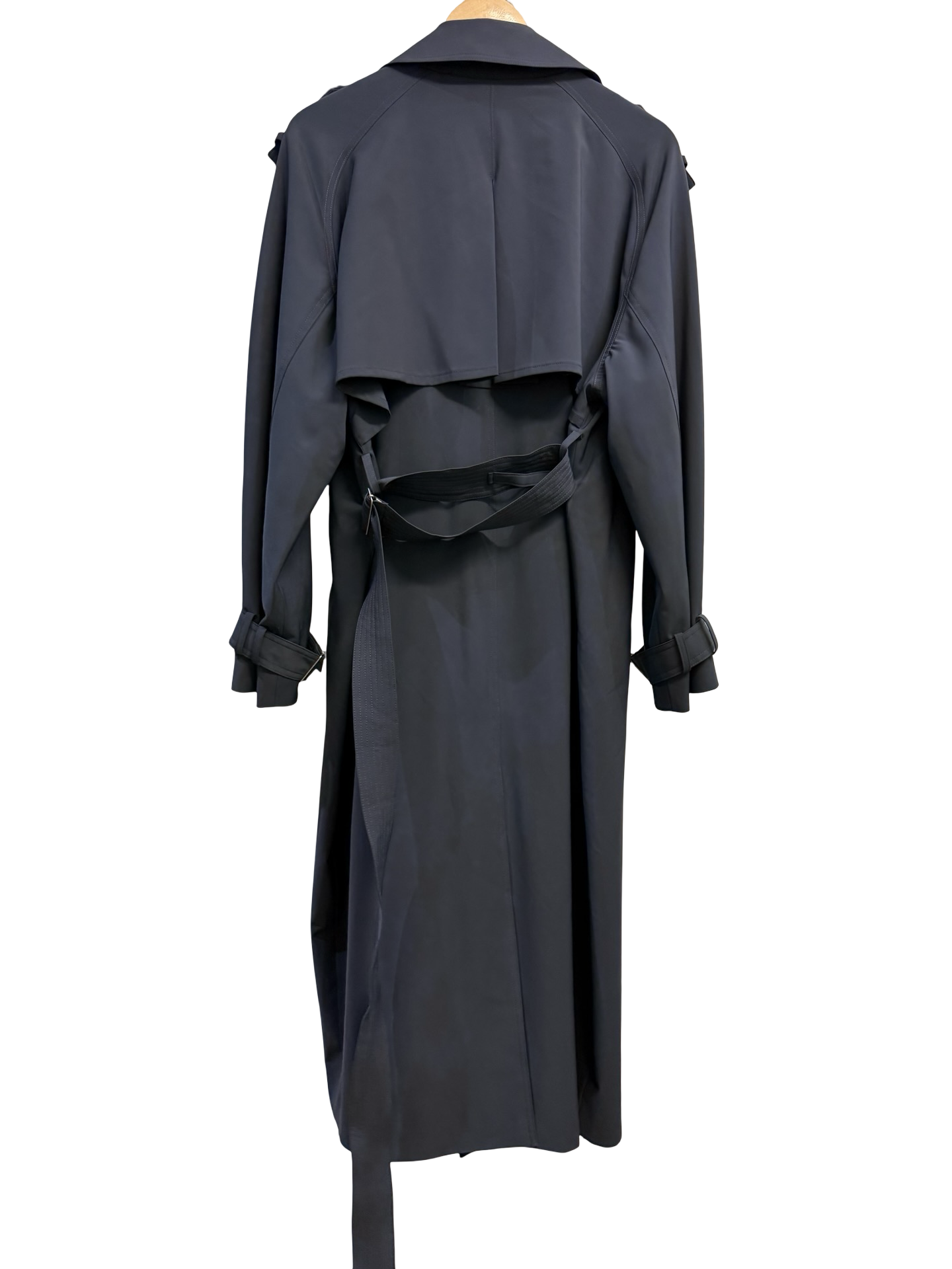 3 Another Dark Grey Trench Coat M