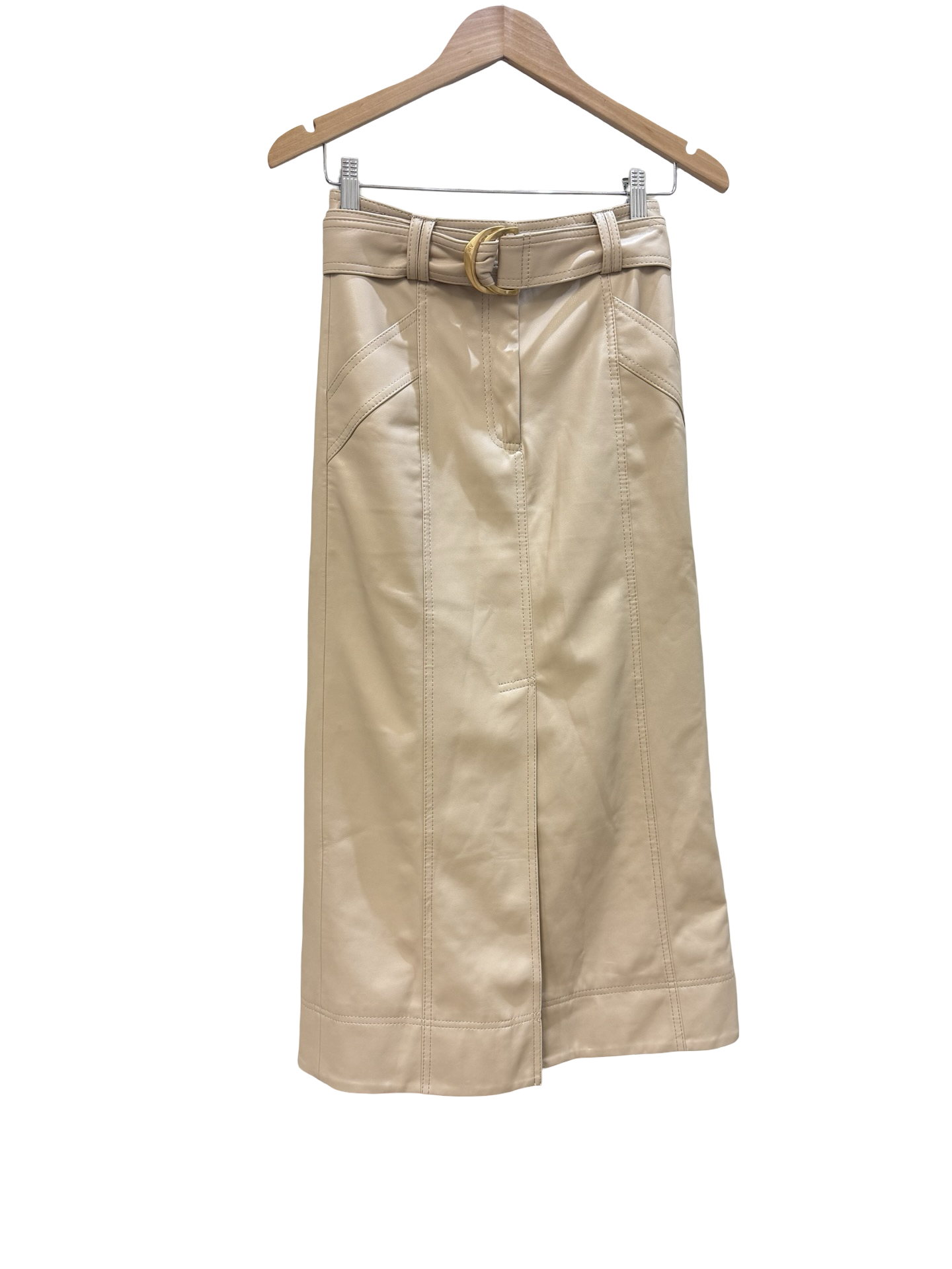 Aje Cream Skirt XS